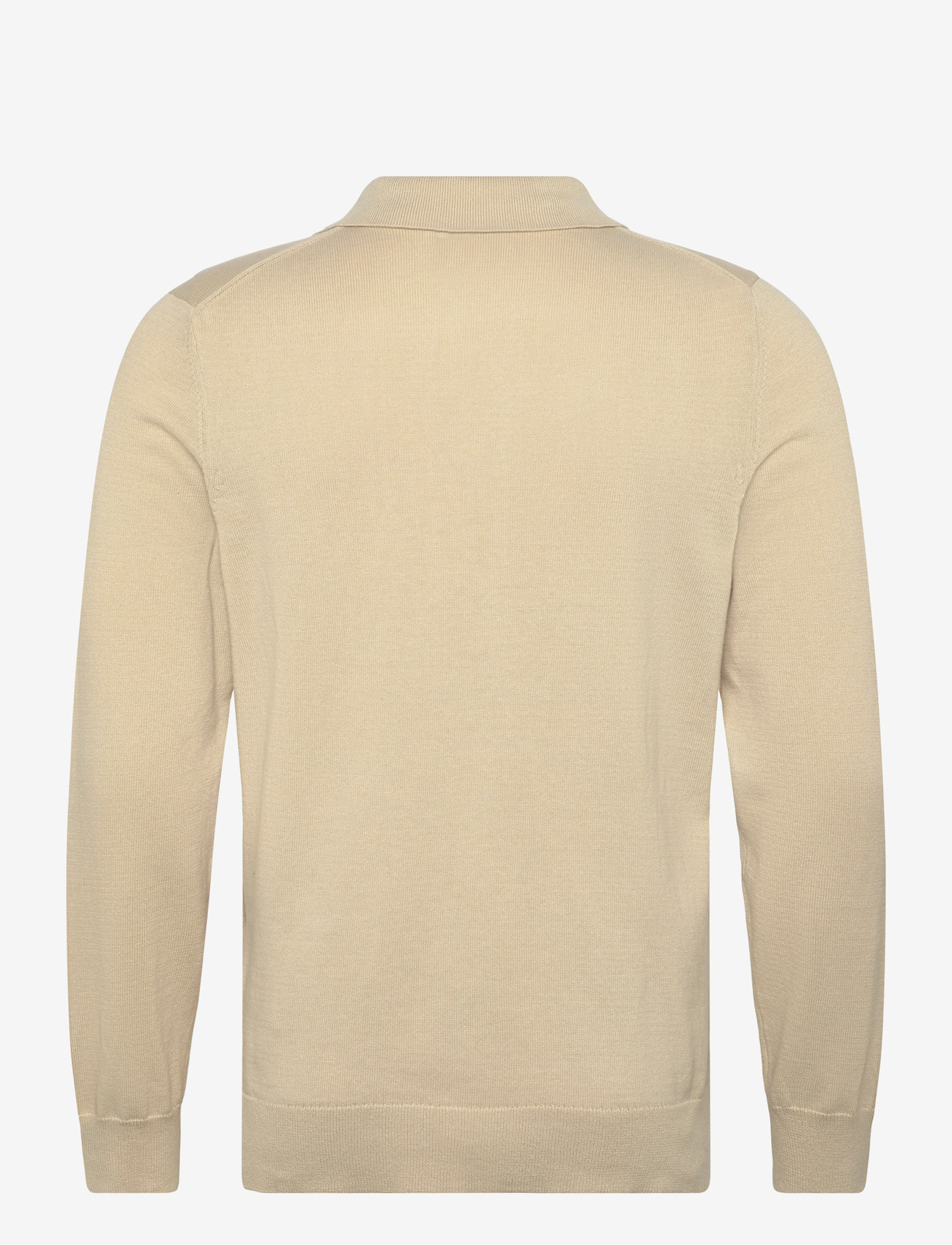 Lyle & Scott - Cotton Knitted Shirt - poloer i strik med lange ærmer - cove - 2