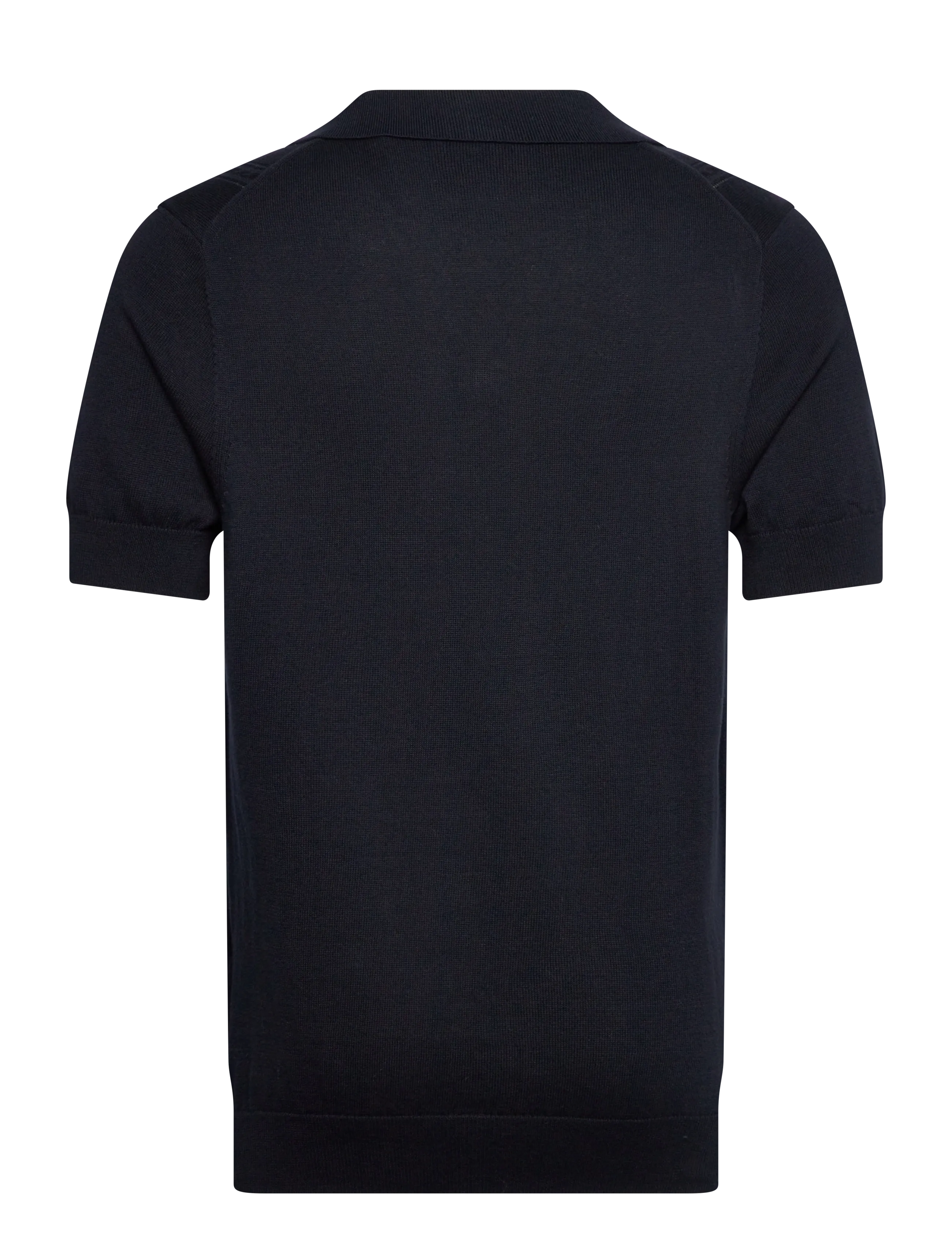 Lyle & Scott - Argyle Knitted Polo - knitted polos - z271 dark navy - 2