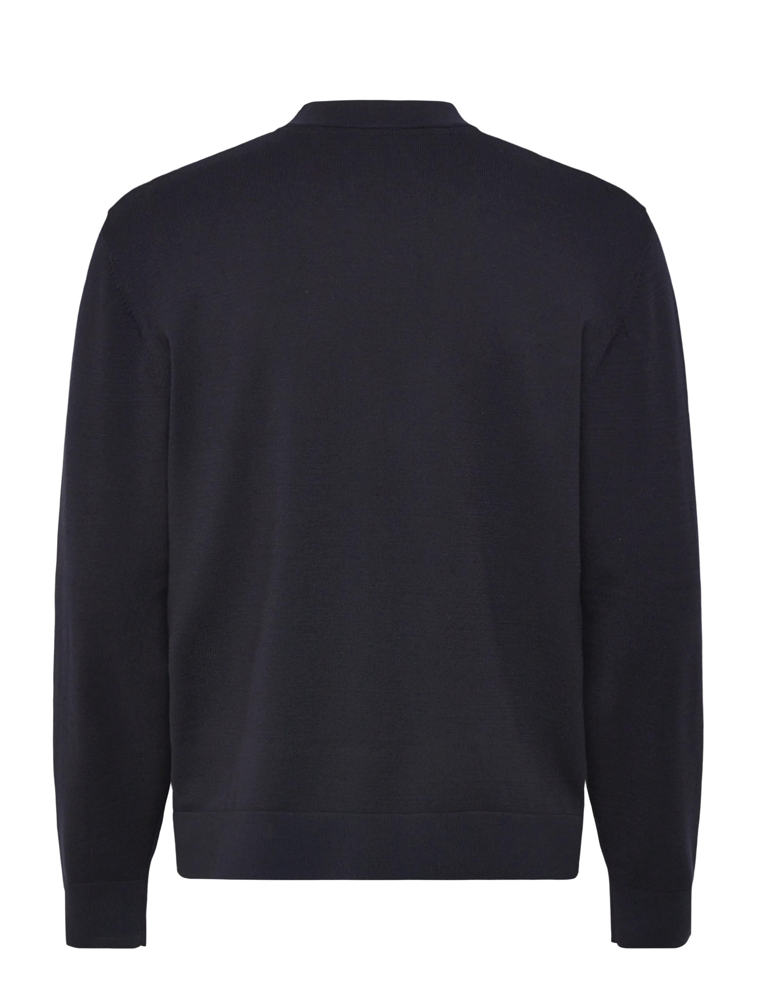Lyle & Scott - Relaxed Mock Neck Jumper - basic-strickmode - z271 dark navy - 2