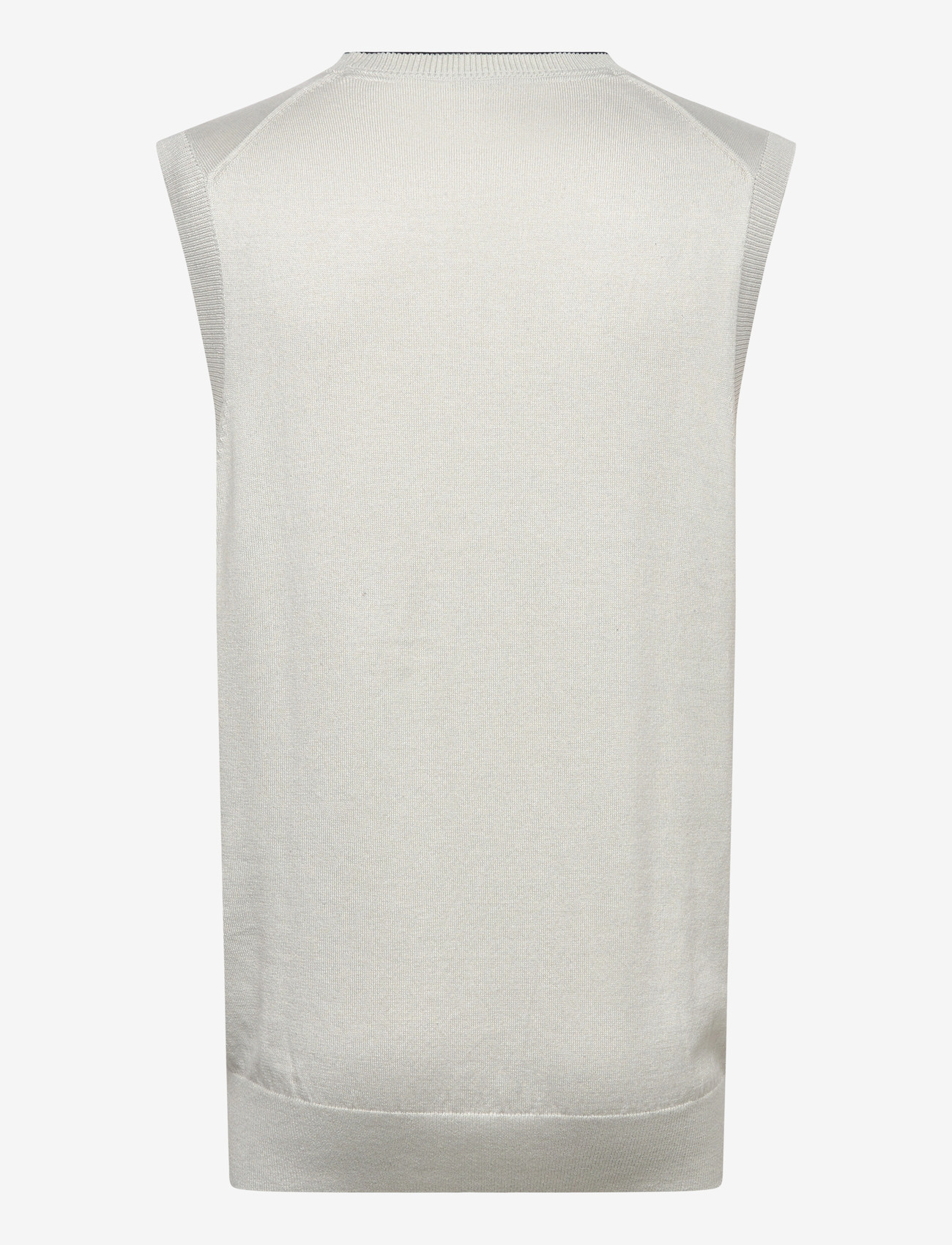 Lyle & Scott - Golf V Neck Light Weight Vest - kootud vestid - w351 cloud - 1