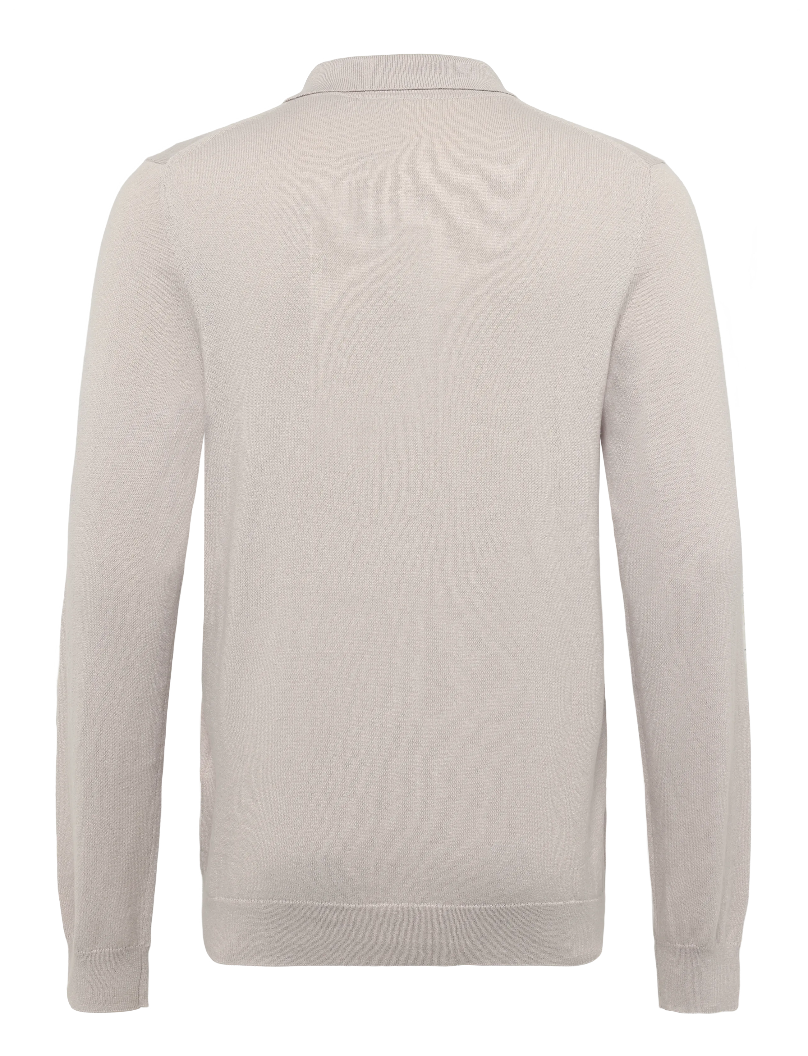Lyle & Scott - Cotton Merino Knitted Shirt - cardigans - cove - 1