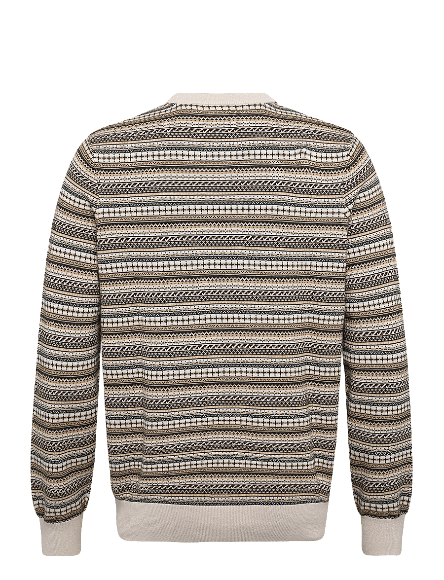 Lyle & Scott - Fairisle Crew Neck Jumper - rundhals - cove - 1