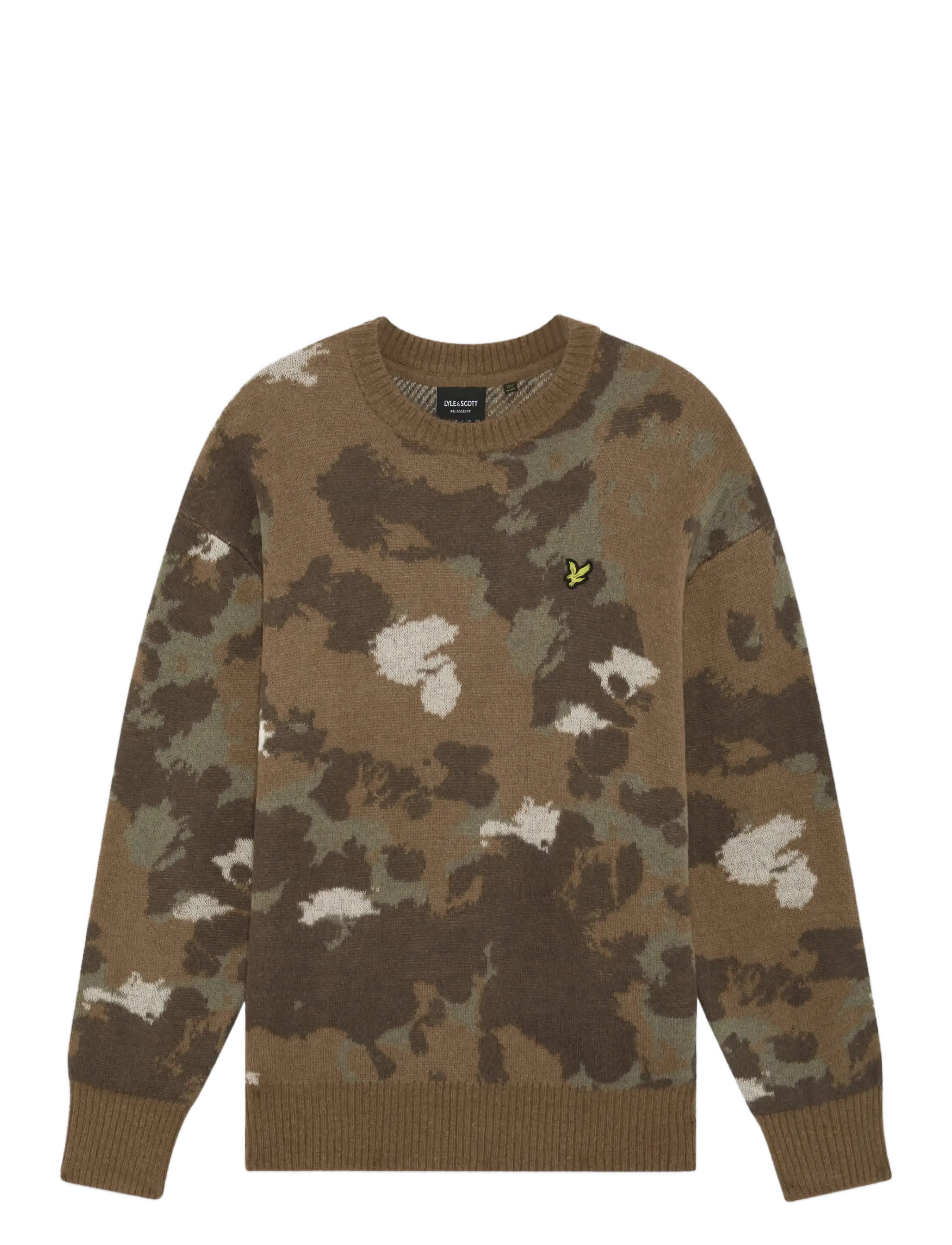 Animal Print Jacquard Jumper
