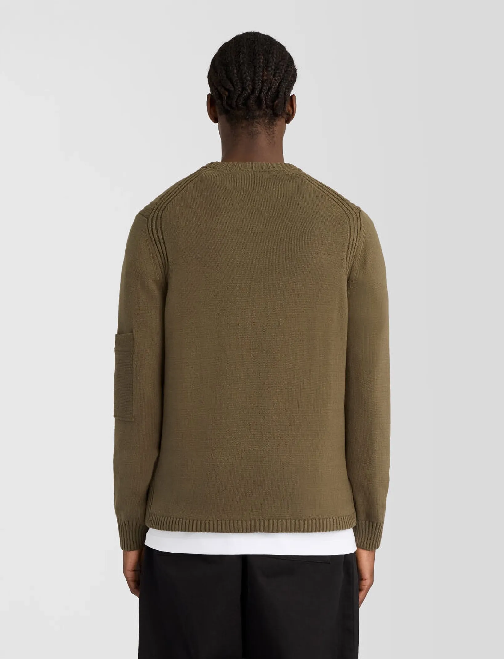 Lyle & Scott - Rib Insert Crew Neck Jumper - rundhals - true olive - 2