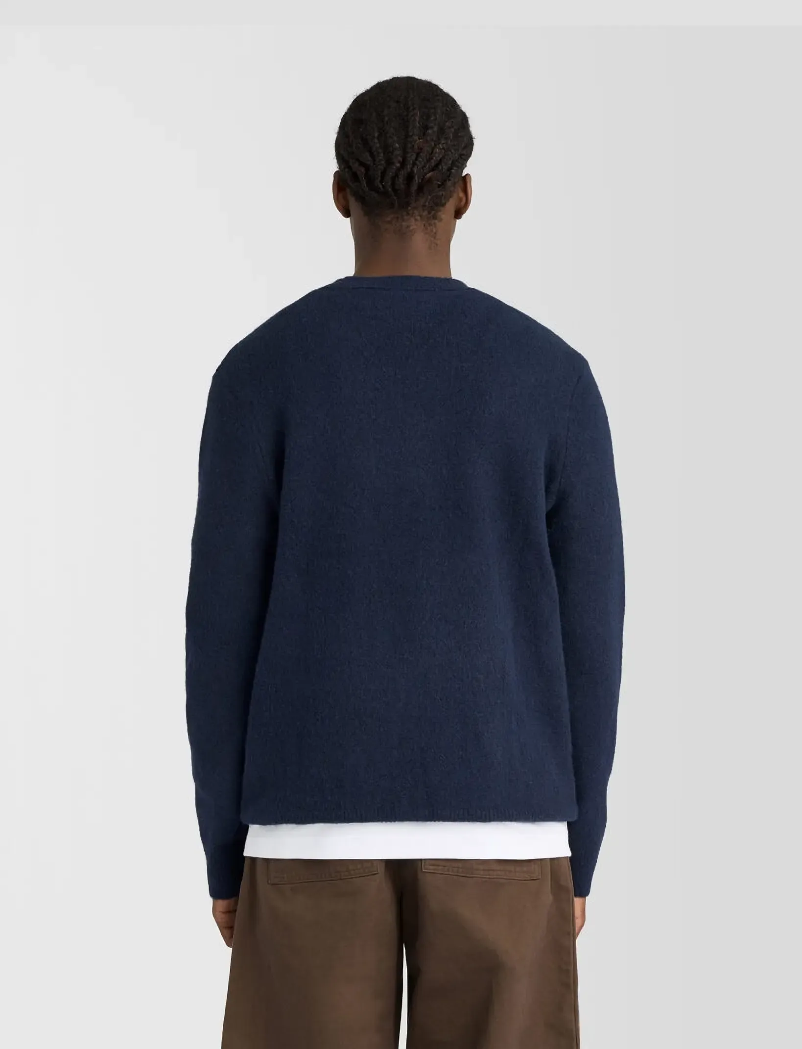 Lyle & Scott - Brushed Crew Neck Jumper - rund hals - dark navy - 2