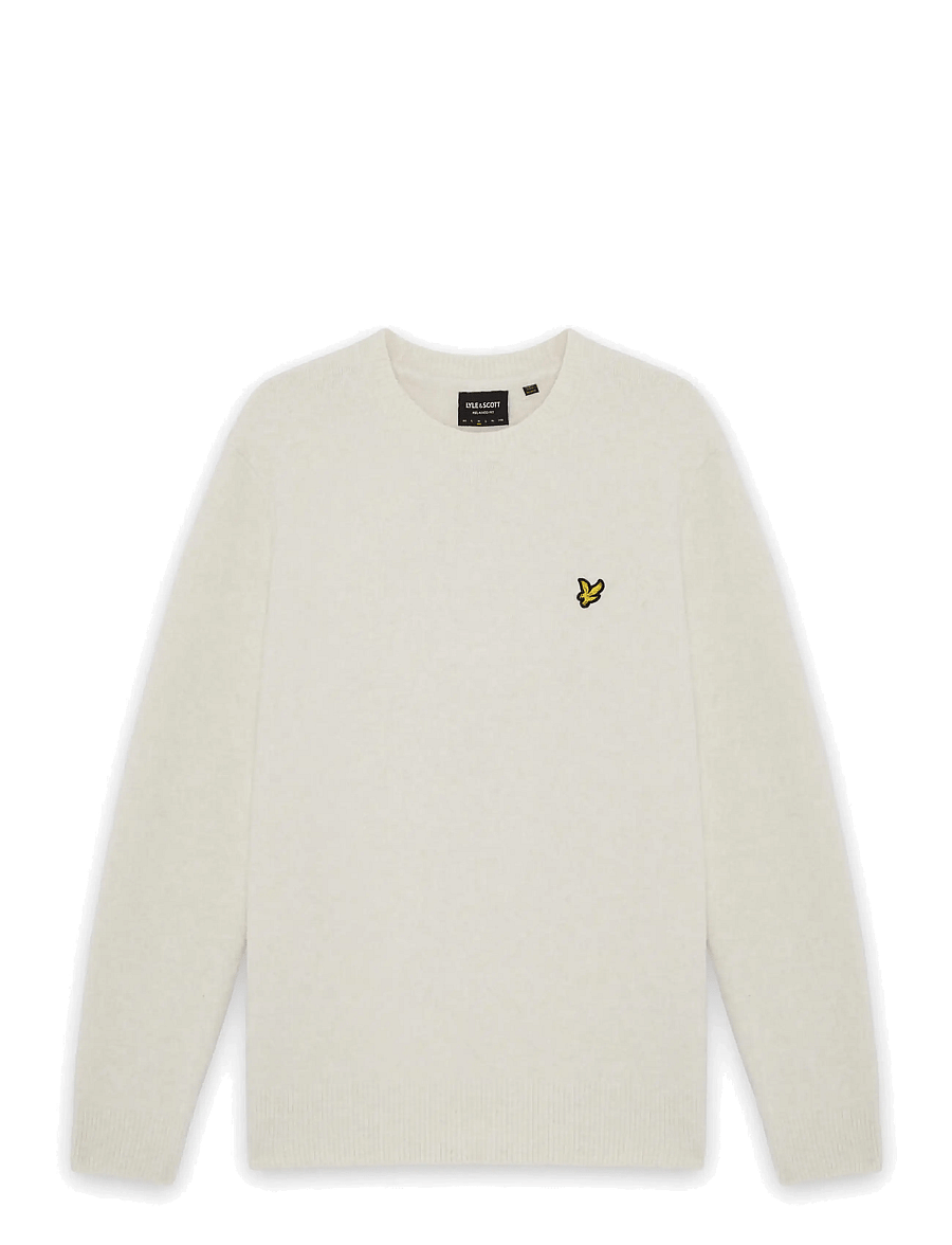 Lyle & Scott - Brushed Crew Neck Jumper - rundhals - putty - 1