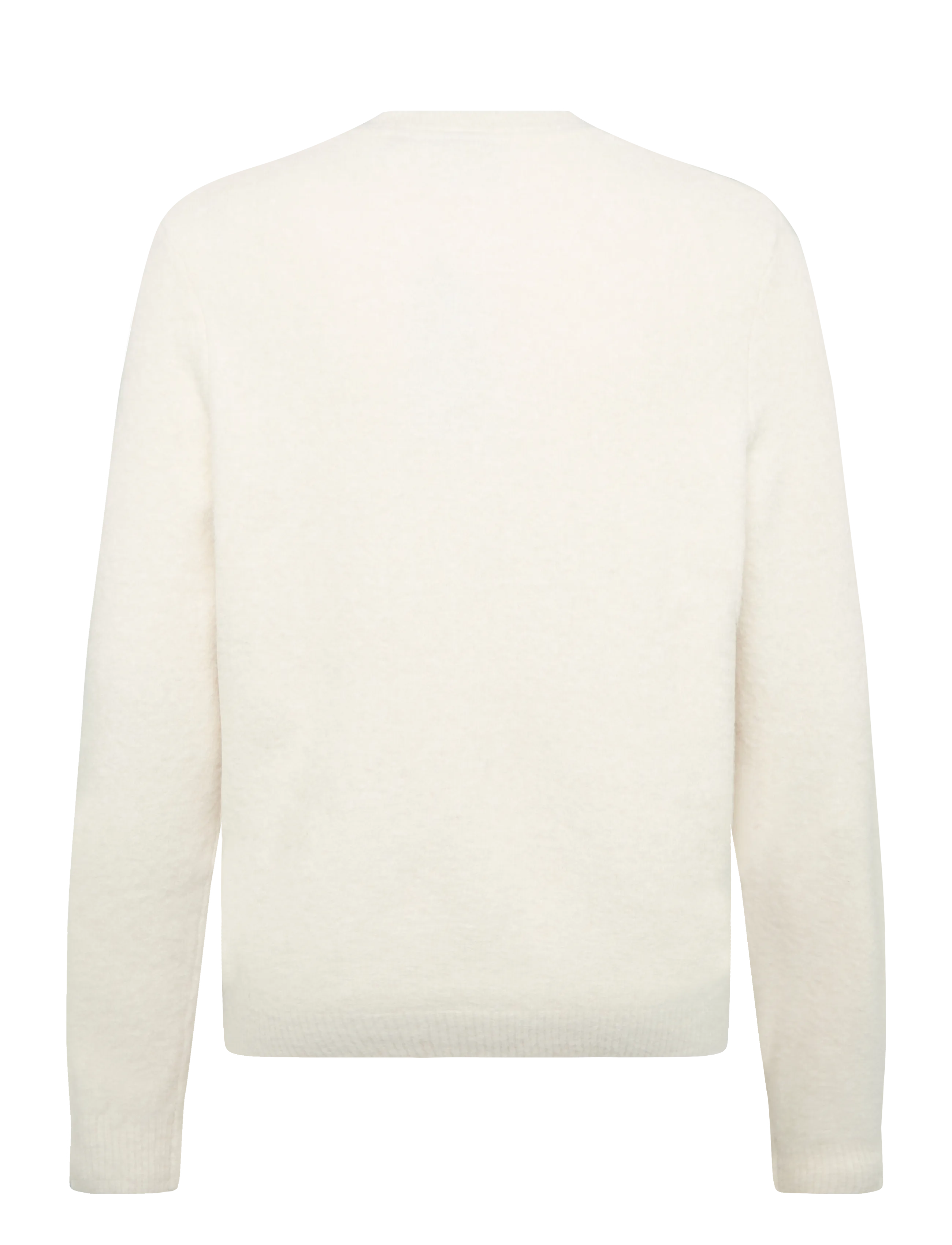 Lyle & Scott - Brushed Crew Neck Jumper - rund hals - putty - 2