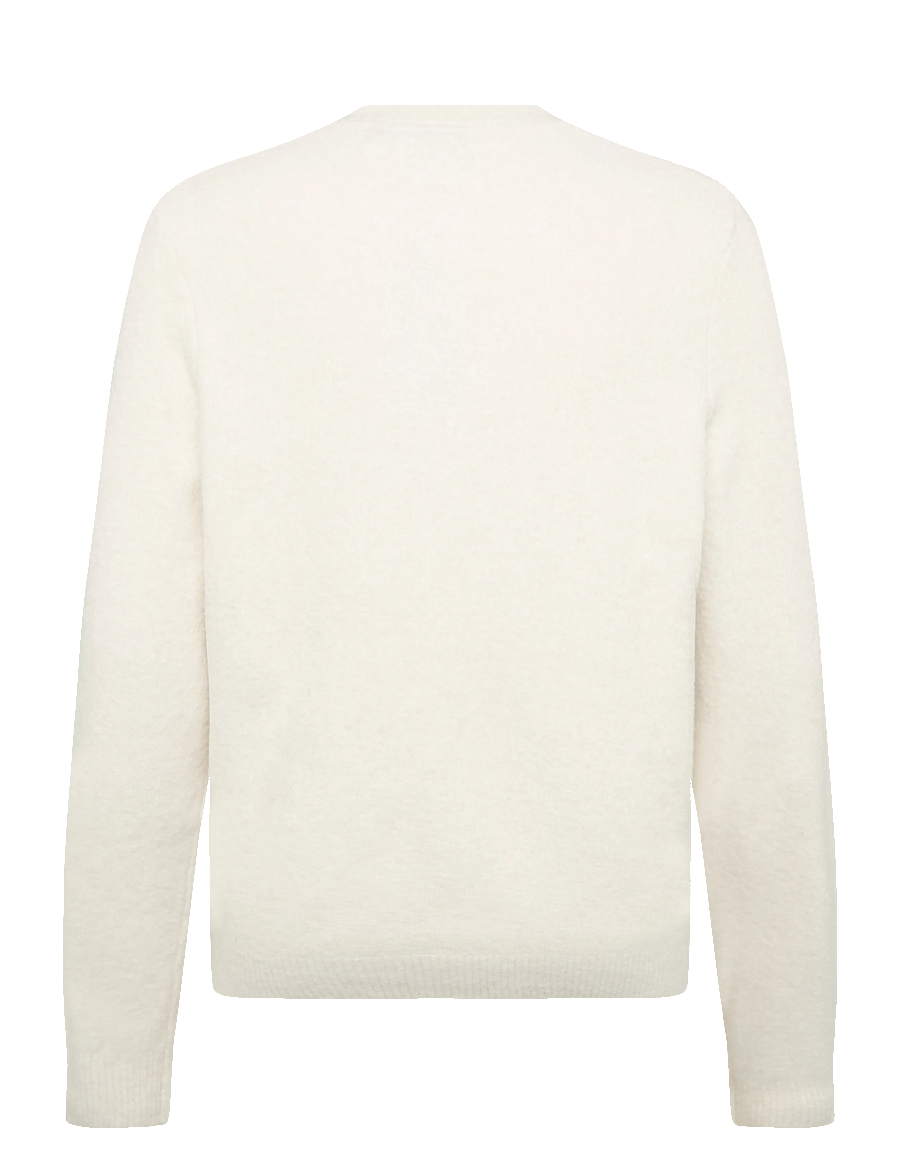 Lyle & Scott - Brushed Crew Neck Jumper - rund hals - putty - 2