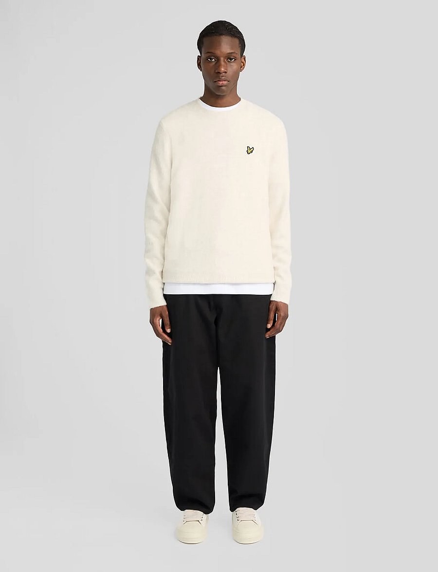 Lyle & Scott - Brushed Crew Neck Jumper - rundhals - putty - 3