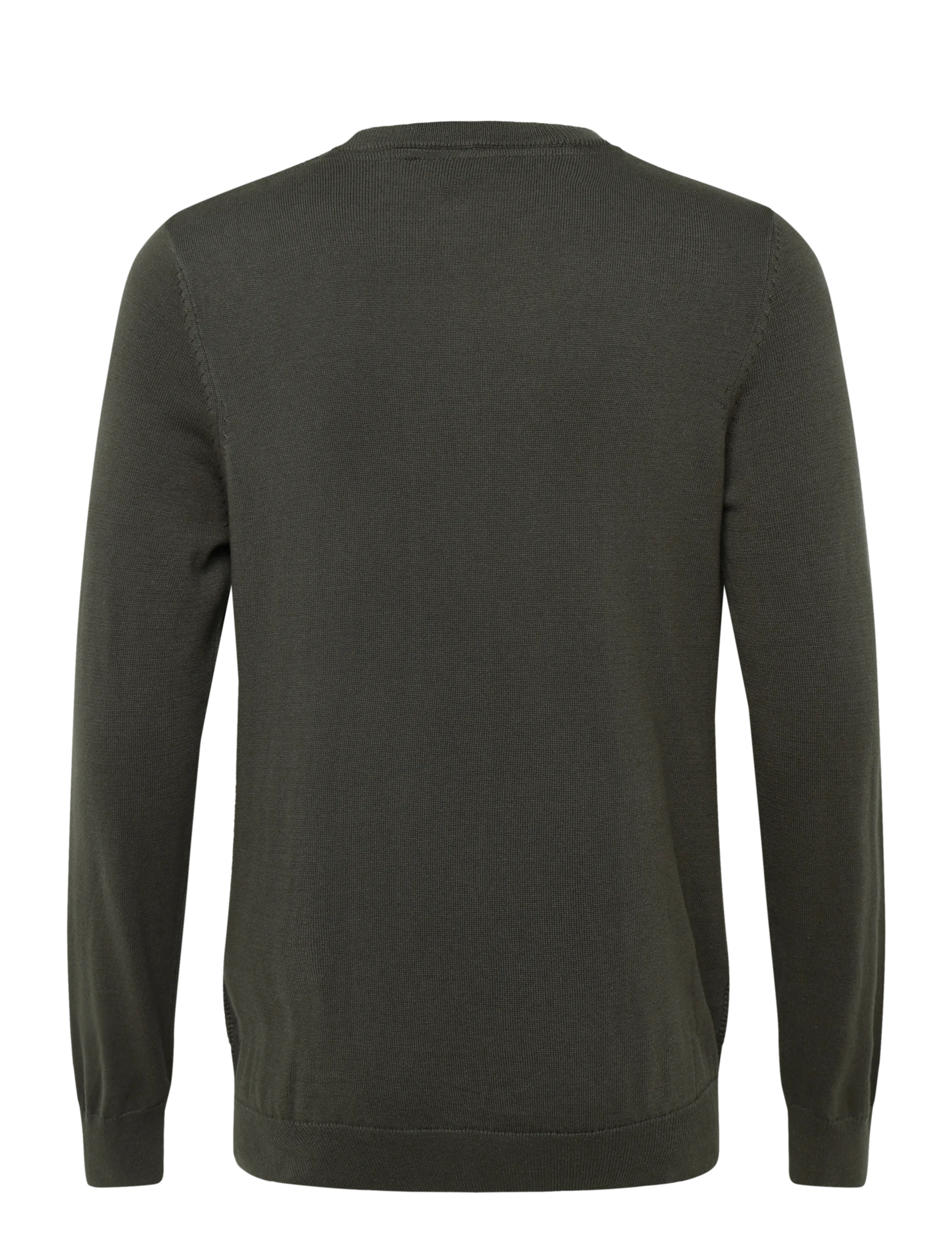 Lyle & Scott - Panelled Waffle Crew Neck Jumper - rundhalsad - shadow slate - 1