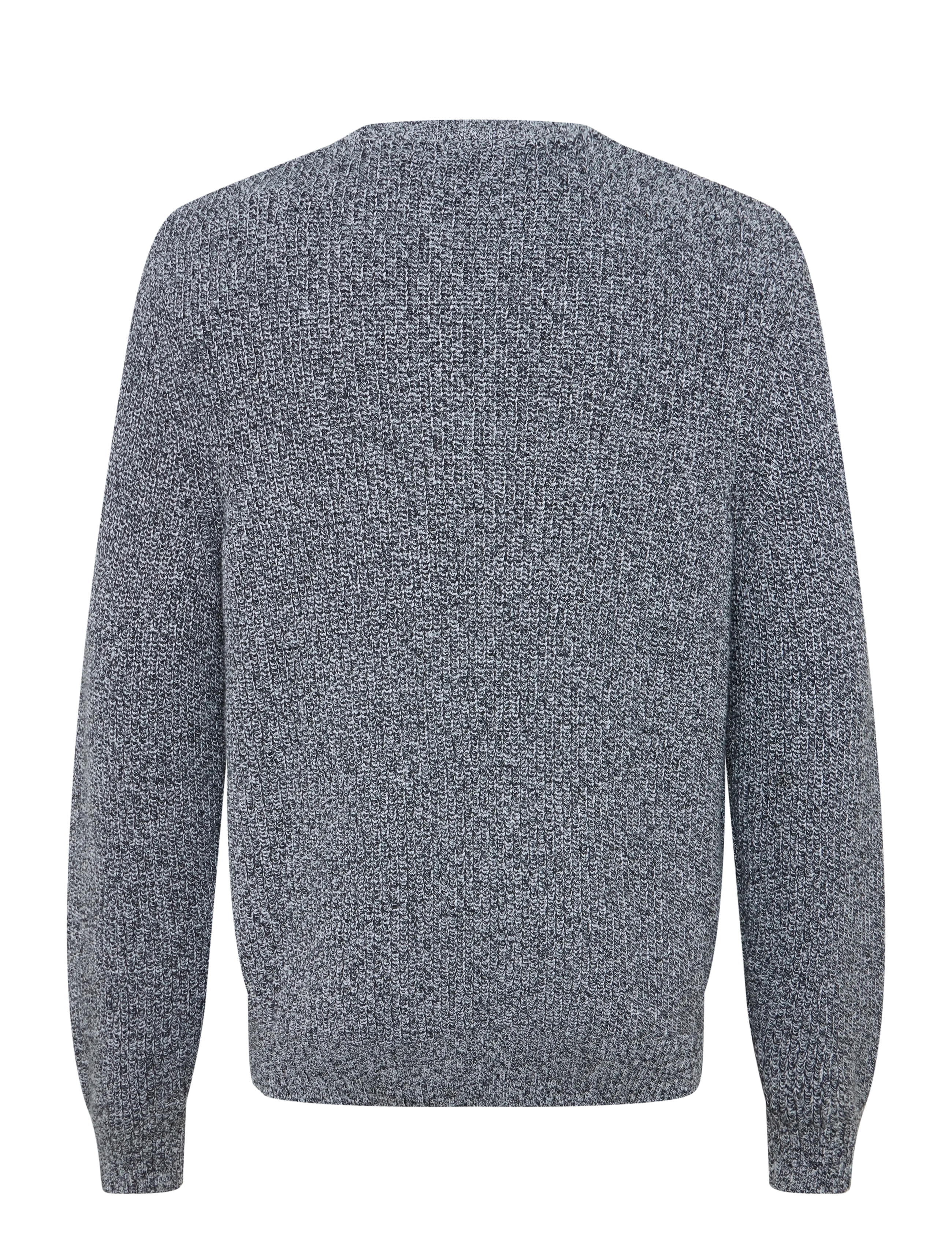 Lyle & Scott - Static Marl Crew Neck Jumper - rundhalsad - dark pepper marl - 1