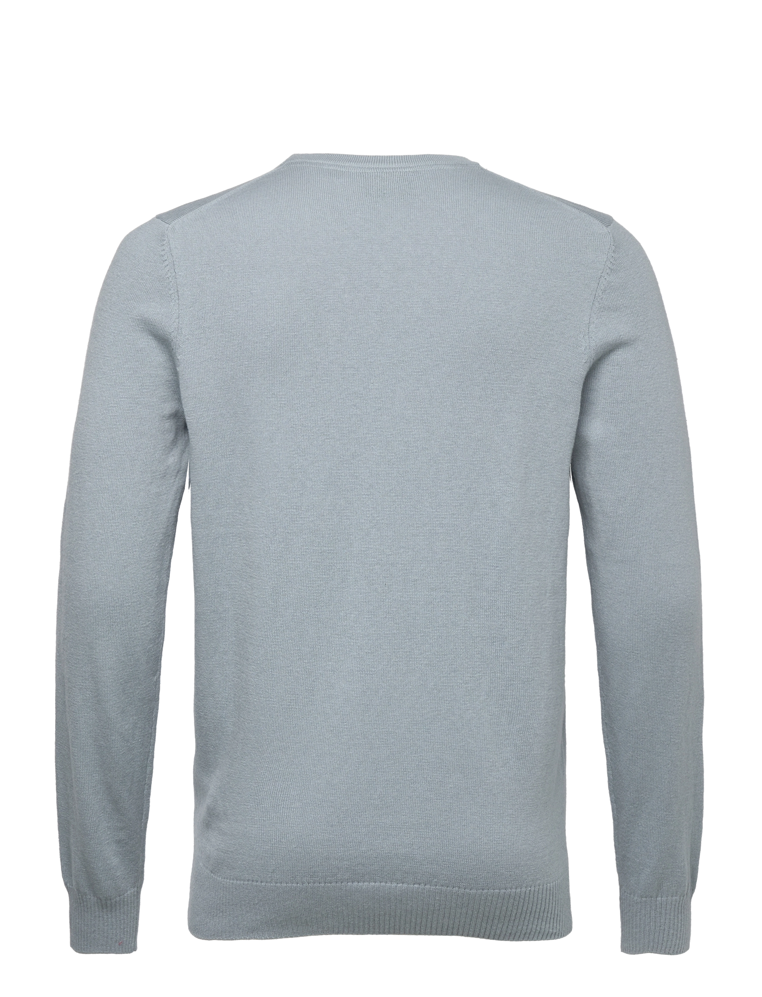 Lyle & Scott - Cotton Merino Crew Jumper - away blue - 1