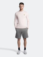 Lyle & Scott - Cotton Merino Crew Jumper - basic knitwear - light pink - 3