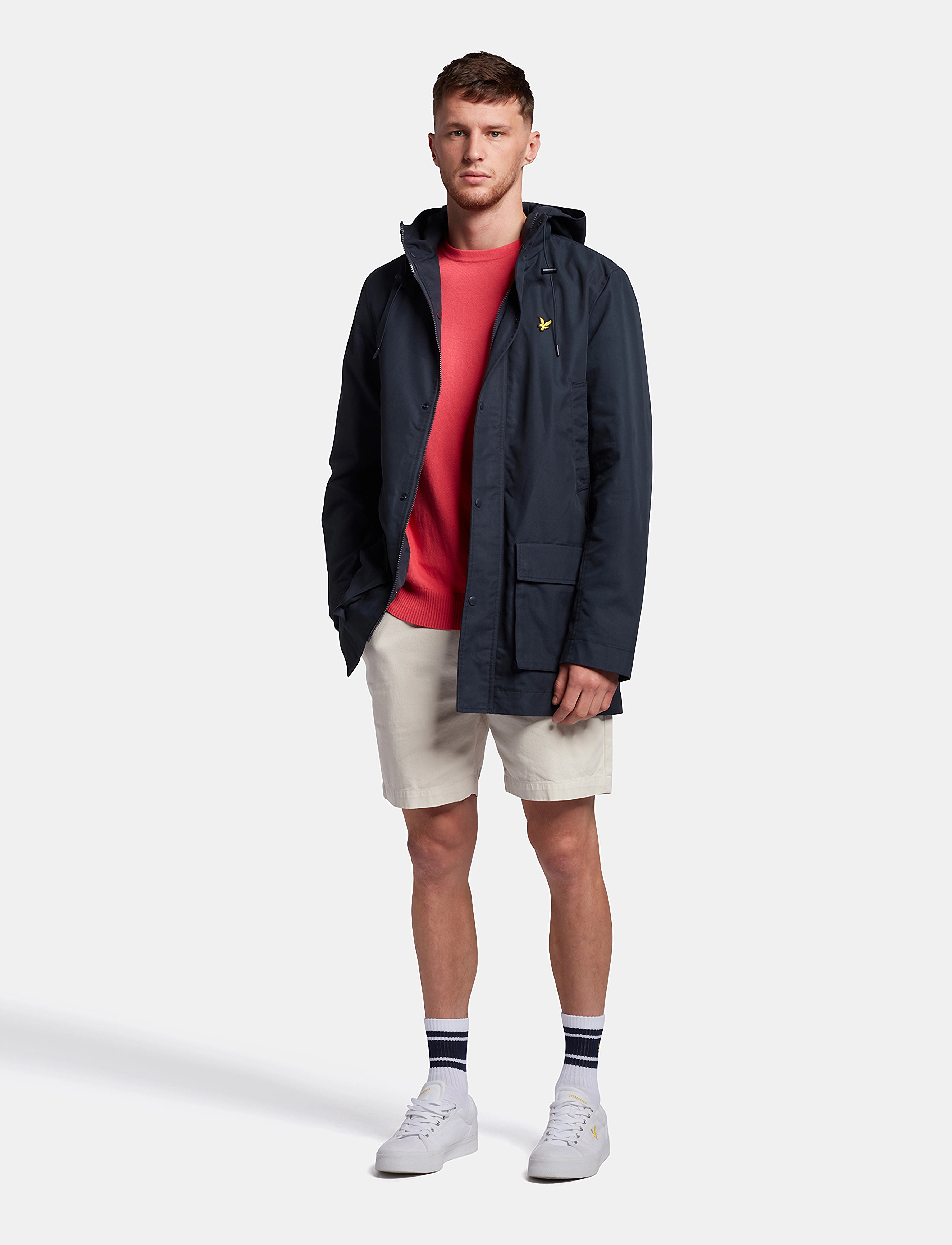 Lyle & Scott - Cotton Merino Crew Jumper - rosette - 3