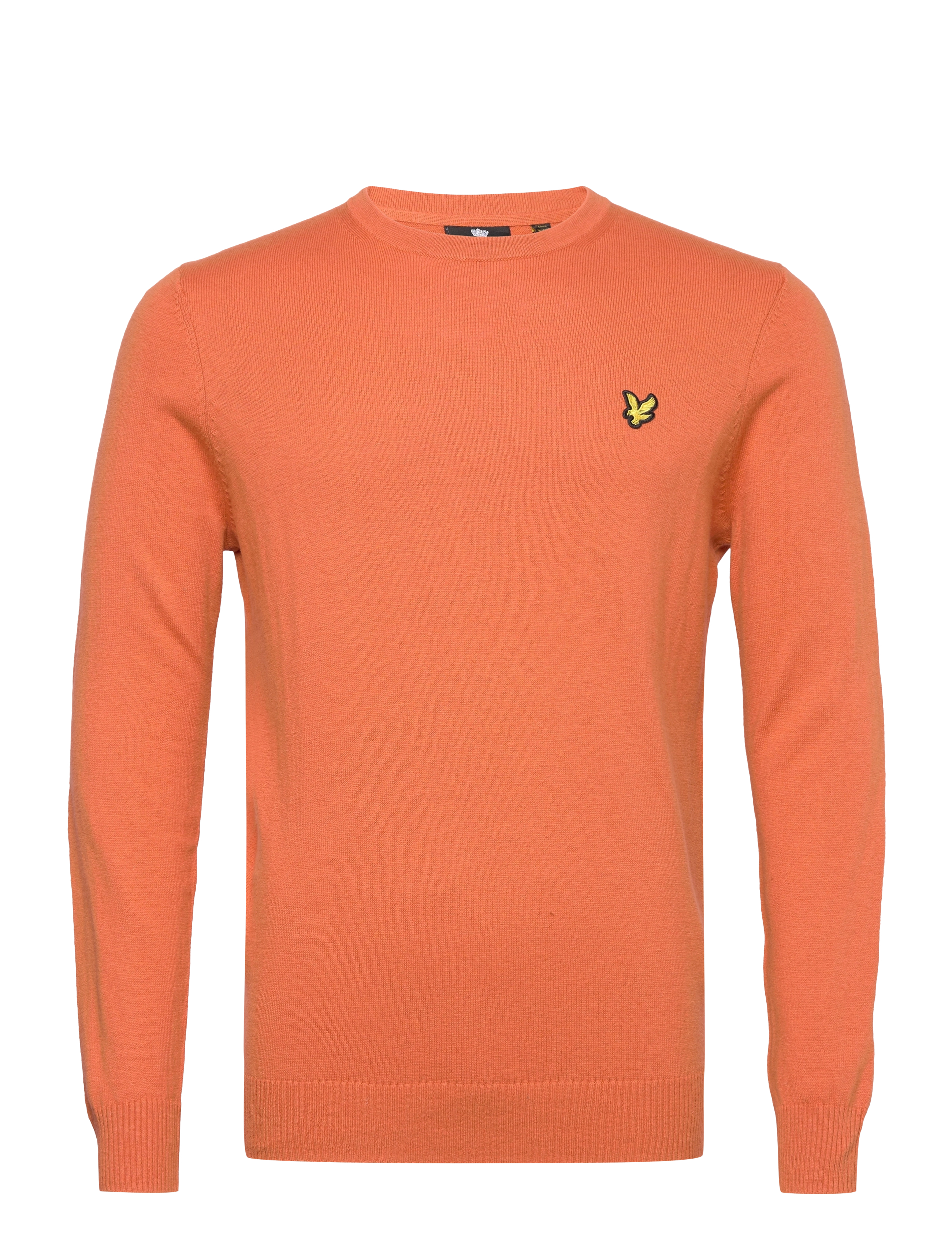 Lyle & Scott - Cotton Merino Crew Jumper - victory orange - 1