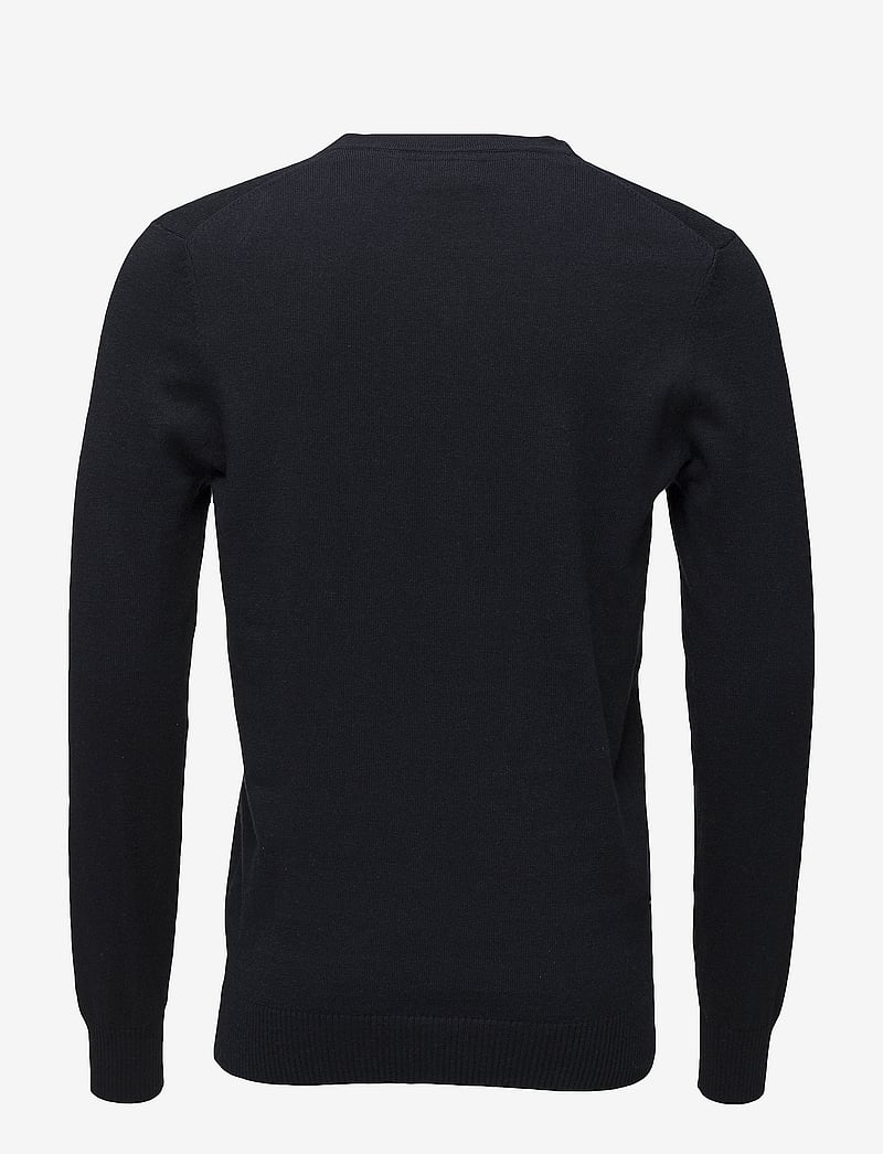Lyle & Scott - Cotton Merino V Neck Jumper - v-hals - dark navy - 2