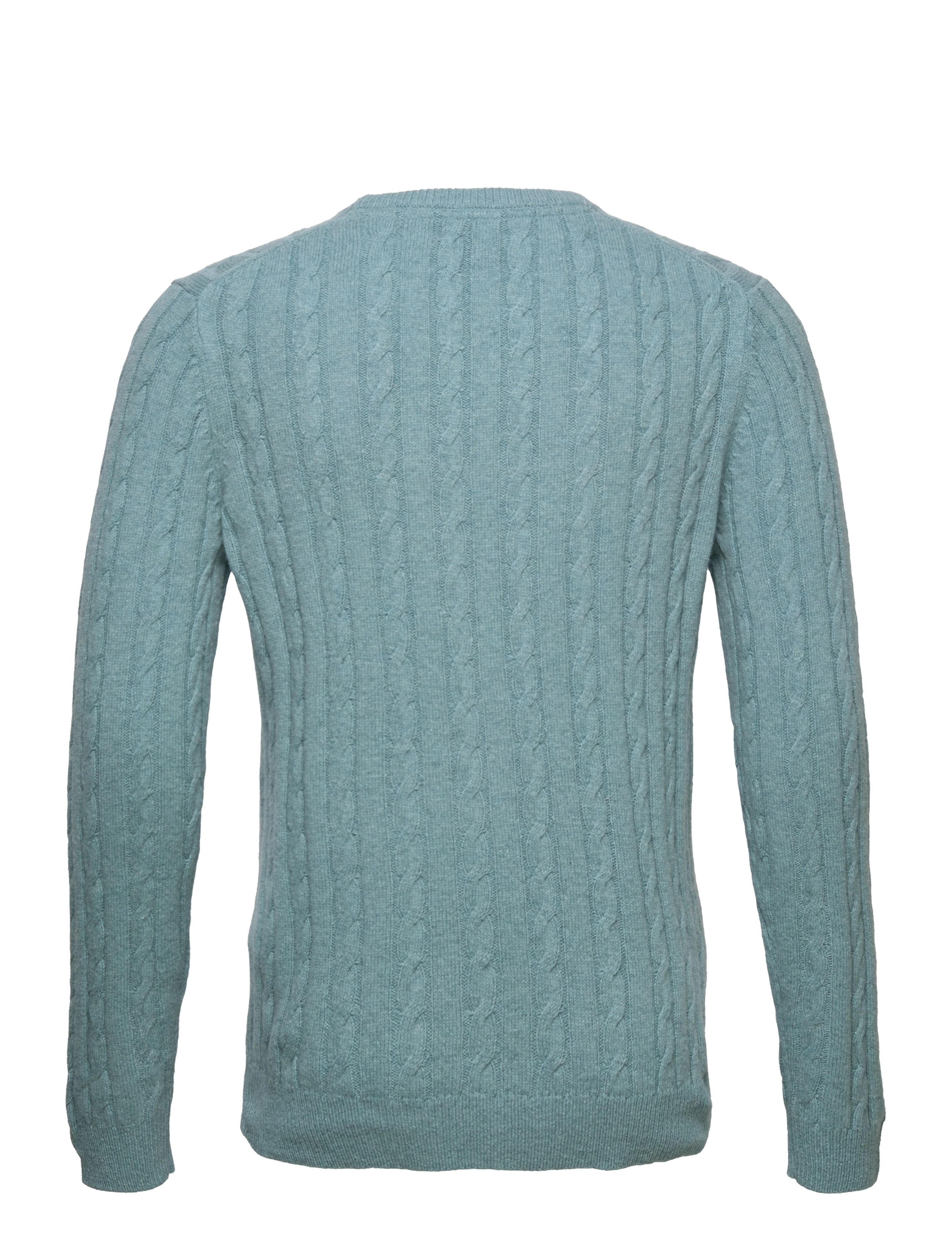 Lyle & Scott - Cable Jumper - away blue marl - 1