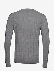 Lyle & Scott - Cable Jumper - pulls col rond - mid grey marl - 2
