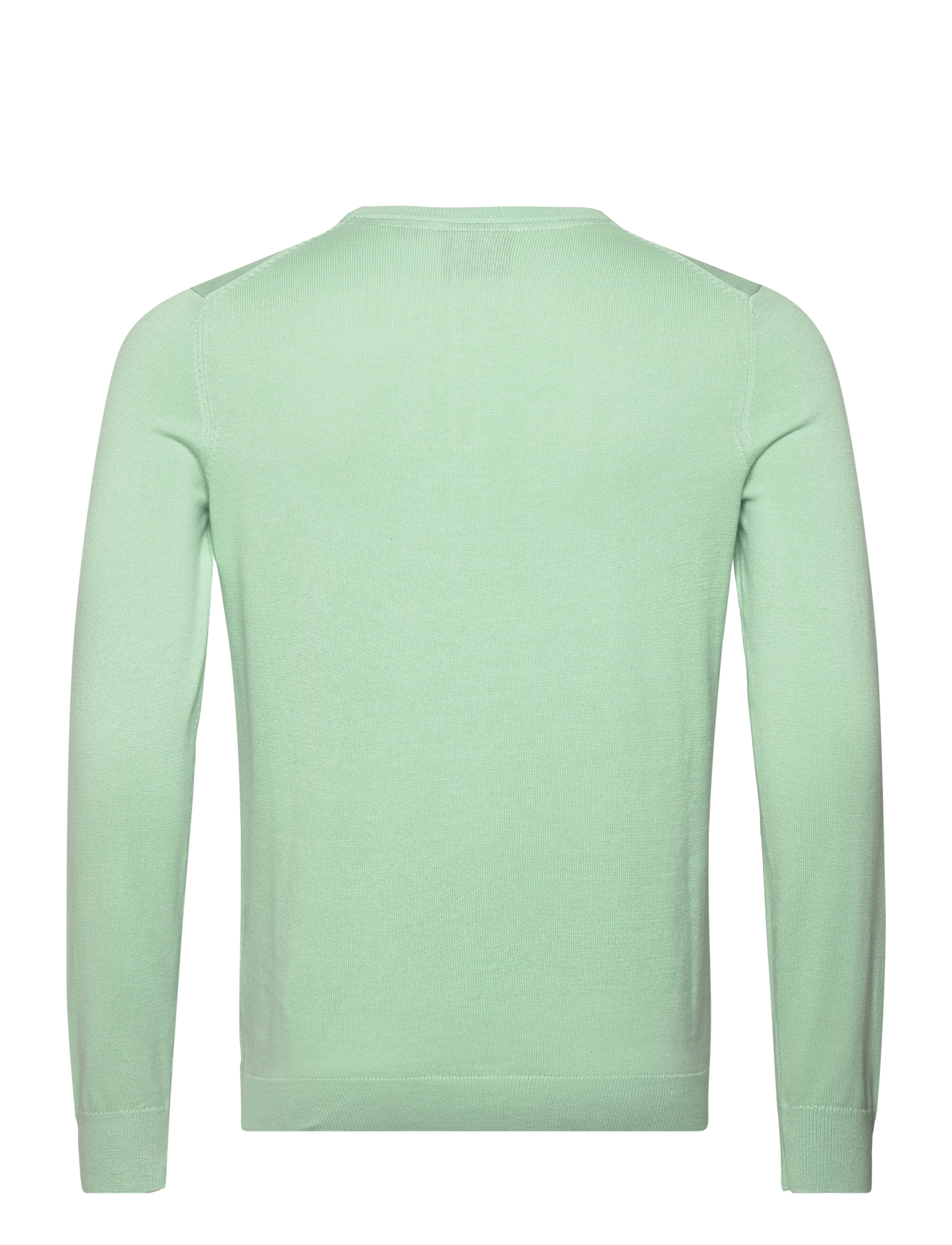 Lyle & Scott - Cotton Crew Neck Jumper - w907 turquoise shadow - 2