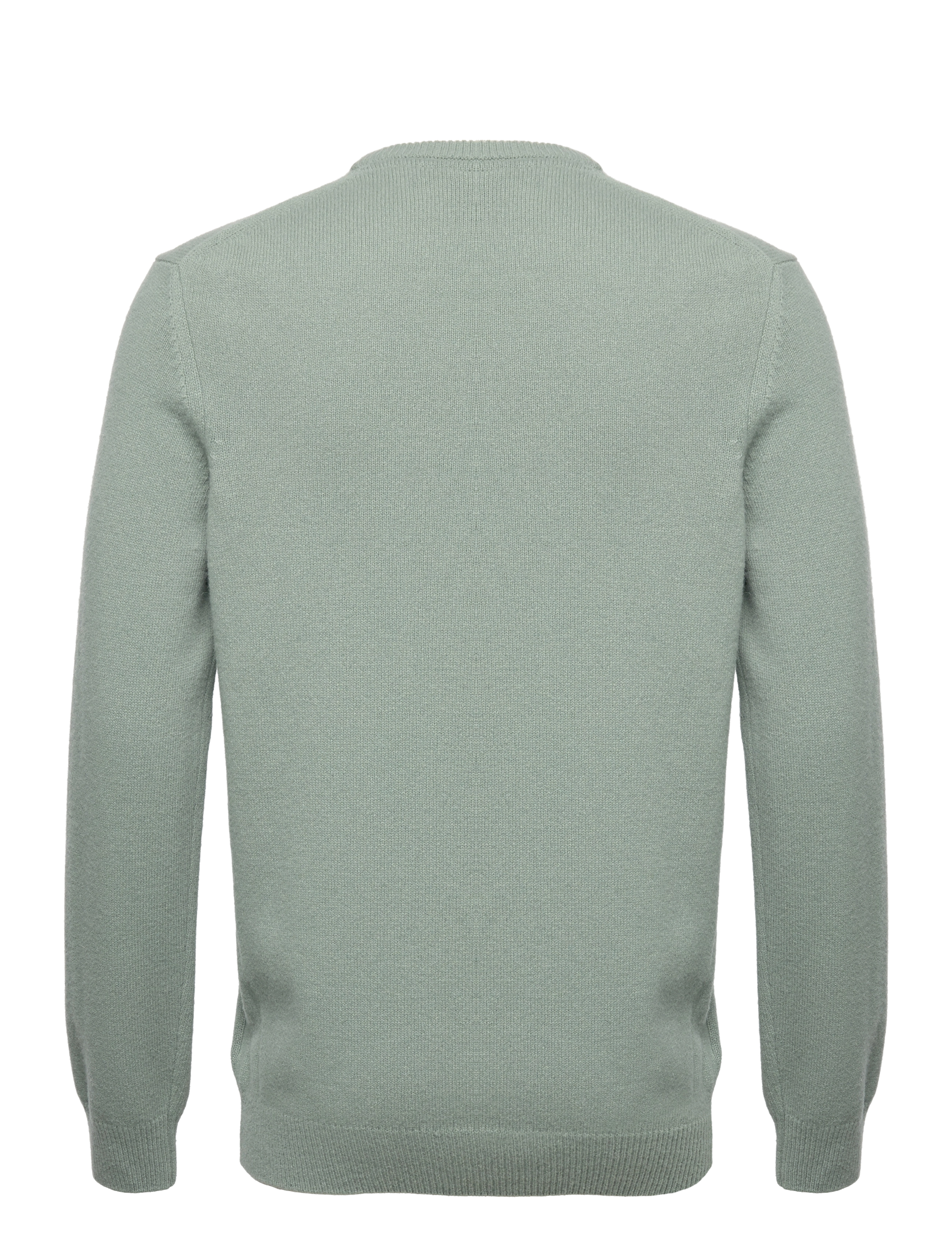 Lyle & Scott - Crew Neck Lambswool Blend Jumper - away blue marl - 1