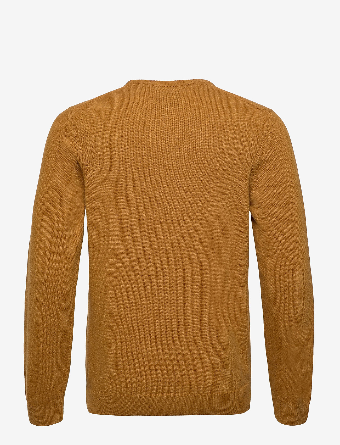 Lyle & Scott - Crew Neck Lambswool Blend Jumper - caramel marl - 1