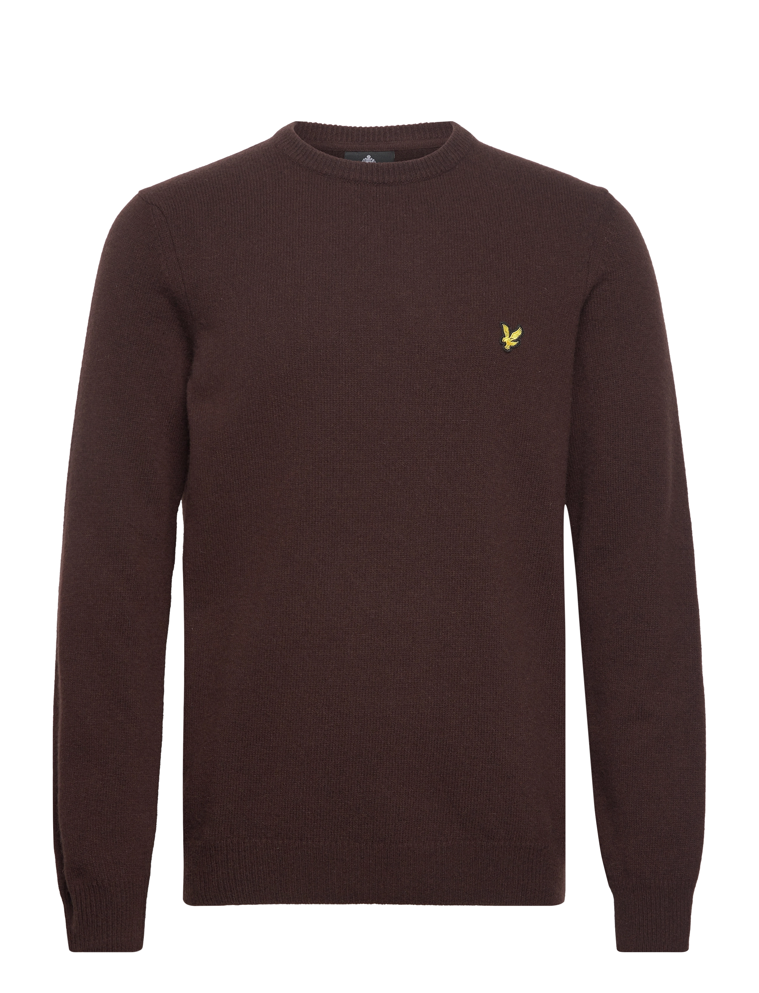 Lyle & Scott - Crew Neck Lambswool Blend Jumper - w826 sediment marl - 1