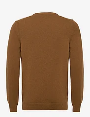 Lyle & Scott - Crew Neck Lambswool Blend Jumper - basic knitwear - x078 farrier bronze - 1