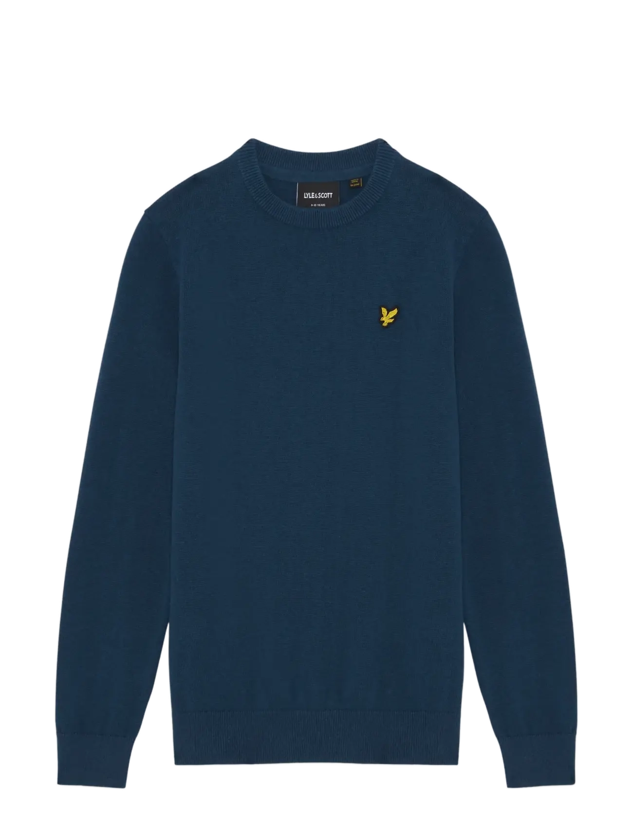 Lyle & Scott Cotton Crew Neck Jumper - Nach Größe einkaufen - AEGEAN BLUE / navy