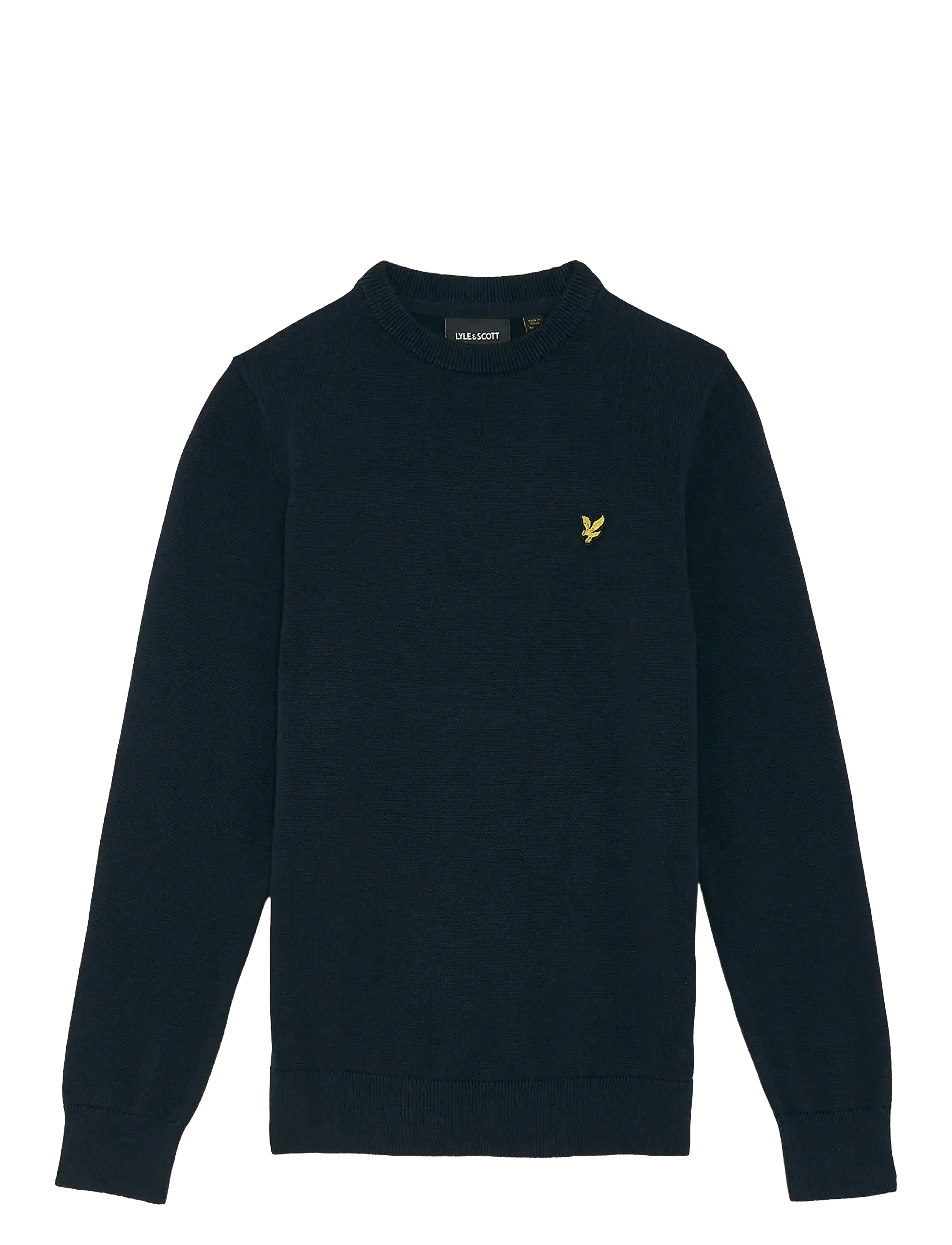Lyle & Scott Cotton Crew Neck Jumper - Nach Größe einkaufen - DARK NAVY / navy