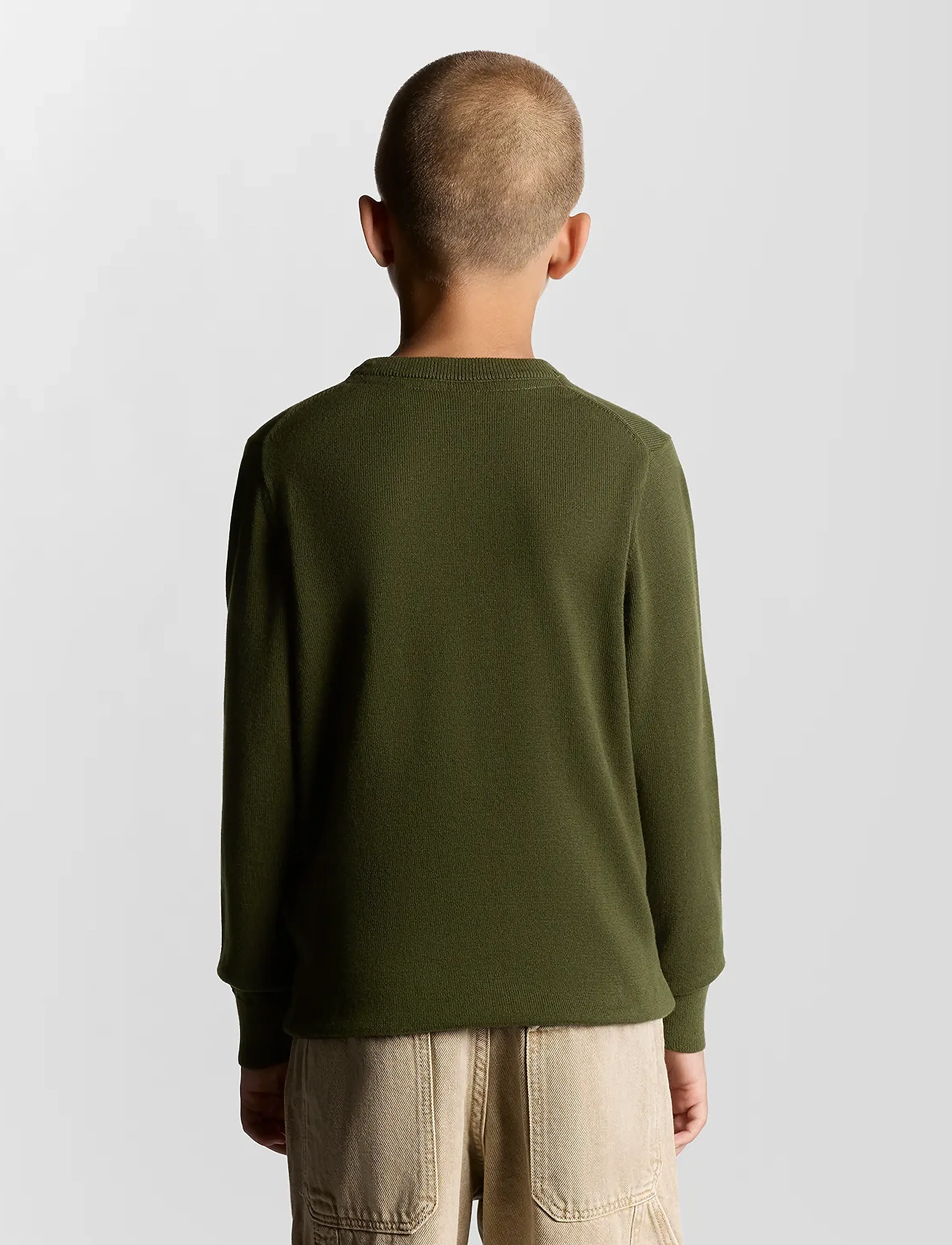 Lyle & Scott - Cotton Crew Neck Jumper - deep depths - 2