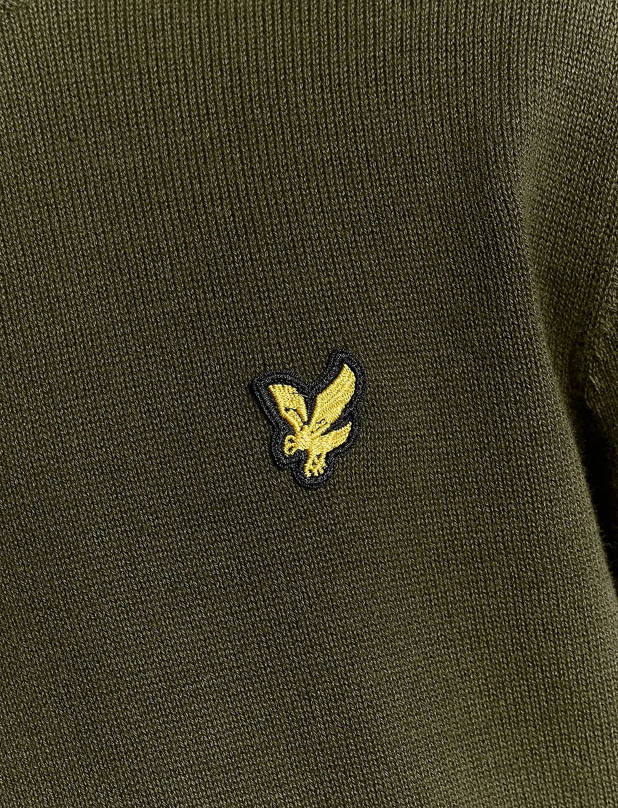 Lyle & Scott - Cotton Crew Neck Jumper - deep depths - 5