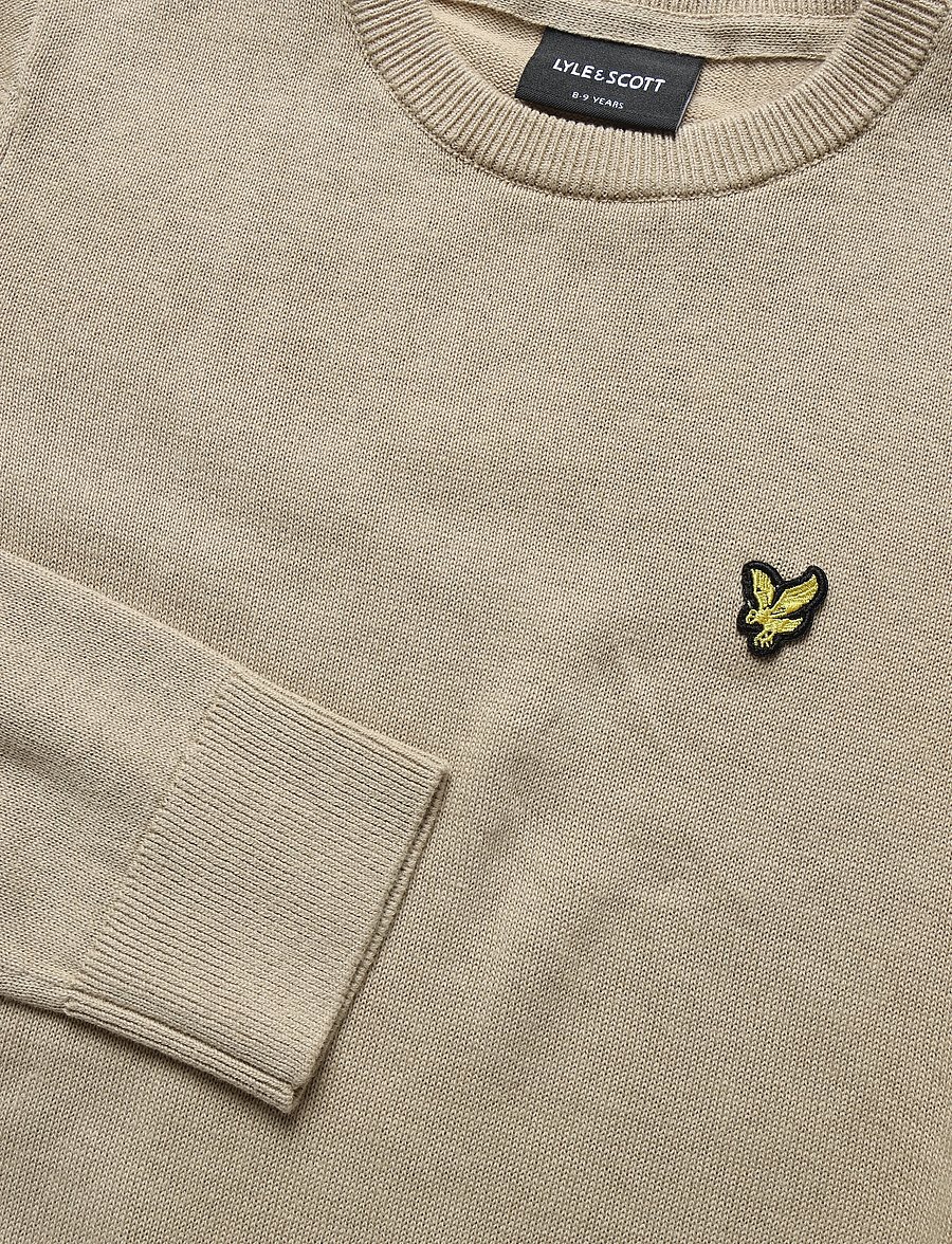 Lyle & Scott - Cotton Crew Neck Jumper - pullover - sand storm - 2