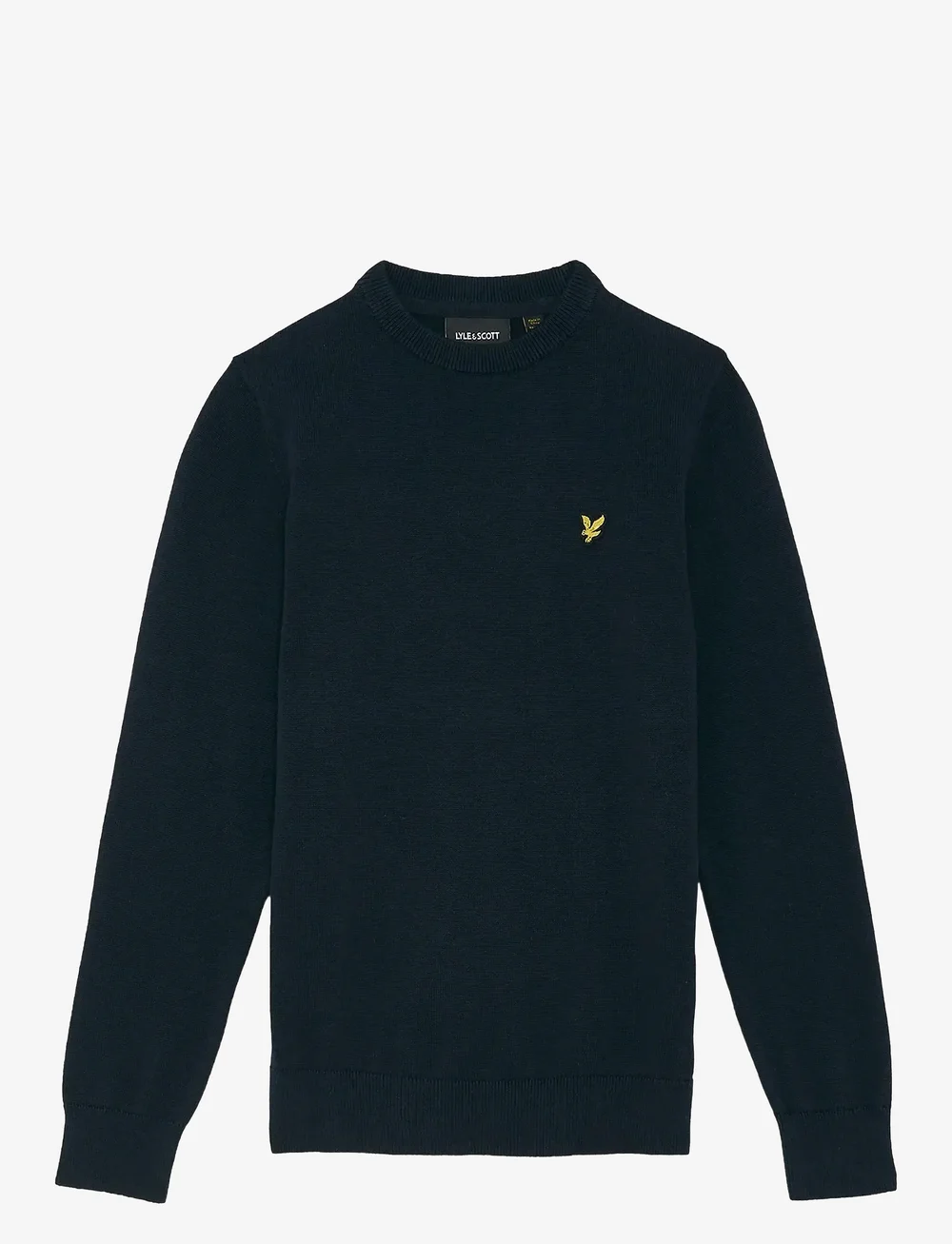 Lyle & Scott - Cotton Crew Neck Jumper - neulepuserot - z271 dark navy - 1