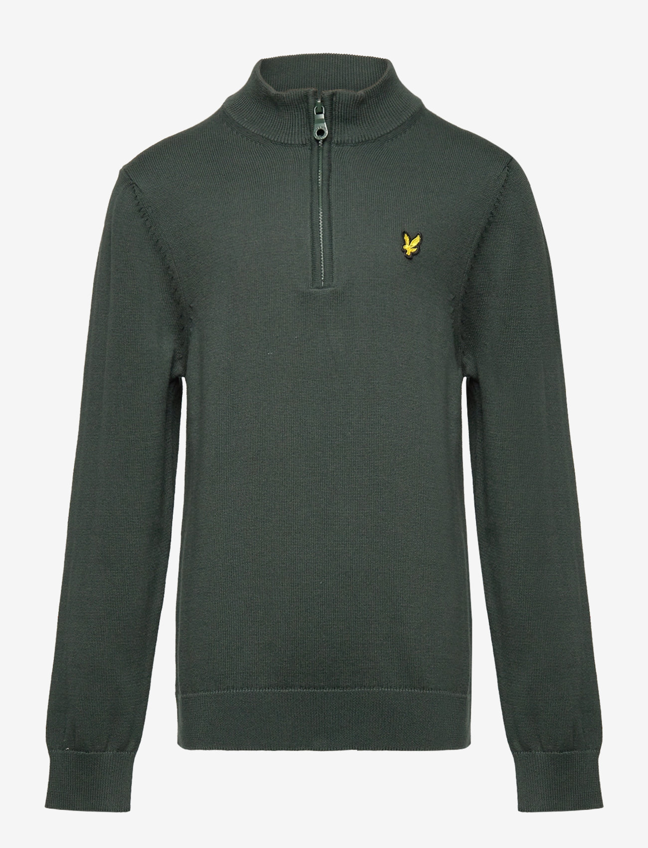 Lyle & Scott - 1/4 Zip Jumper - argyle teal - 0