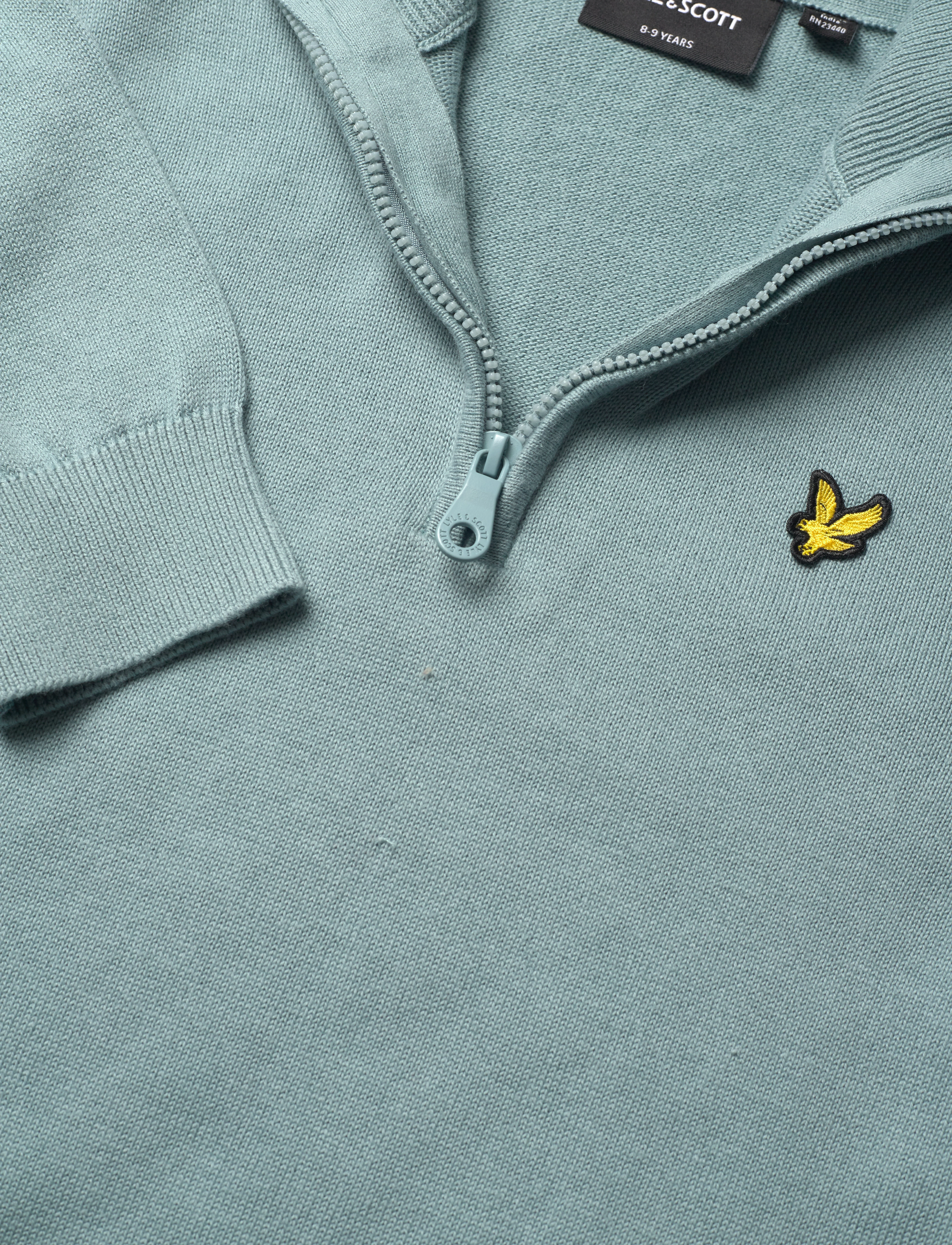 Lyle & Scott - 1/4 Zip Jumper - blue smoke - 2