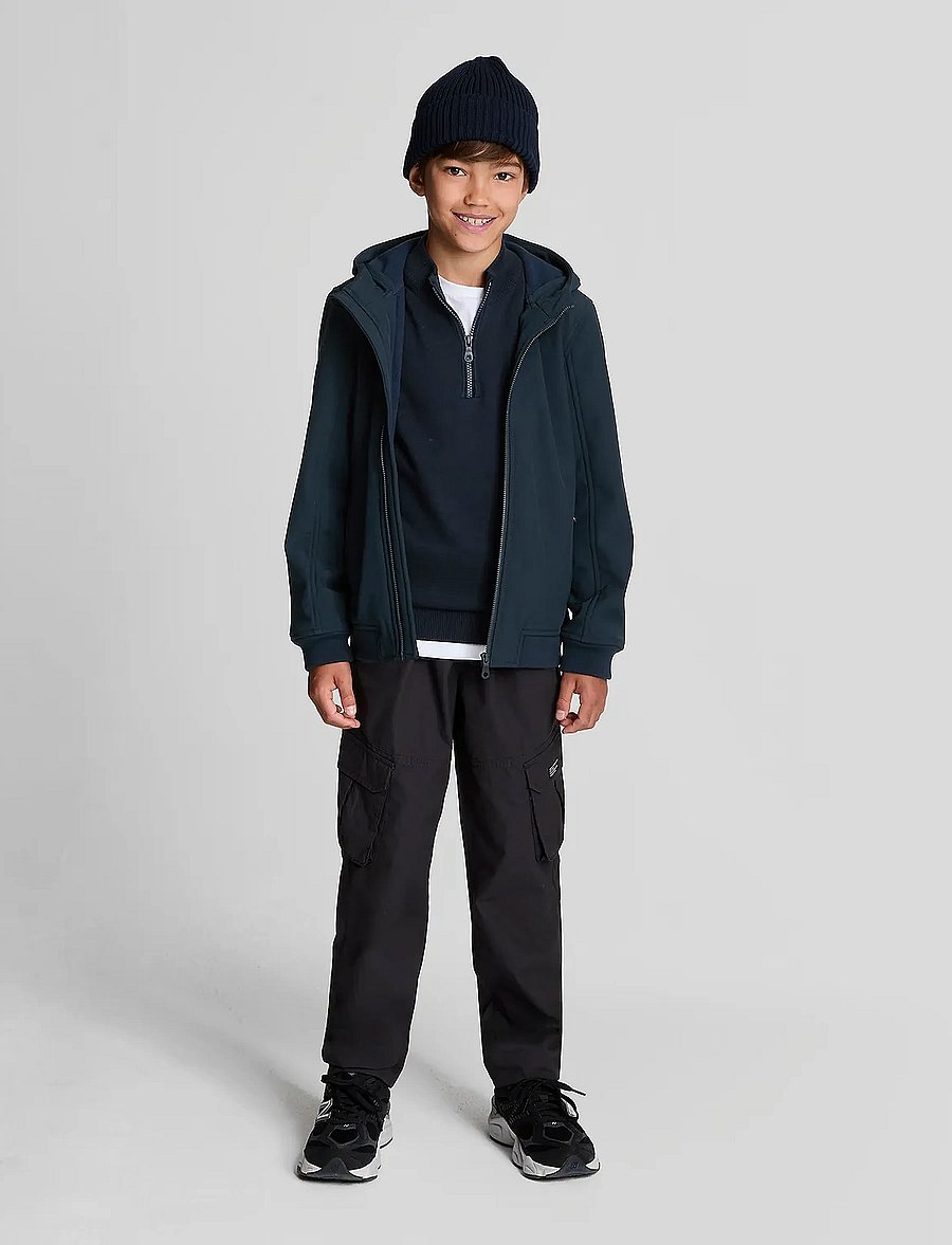 Lyle & Scott - 1/4 Zip Jumper - trøjer - dark navy - 5