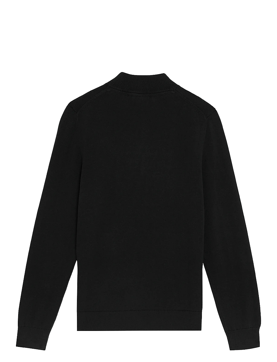 Lyle & Scott - 1/4 Zip Jumper - pullover - jet black - 1