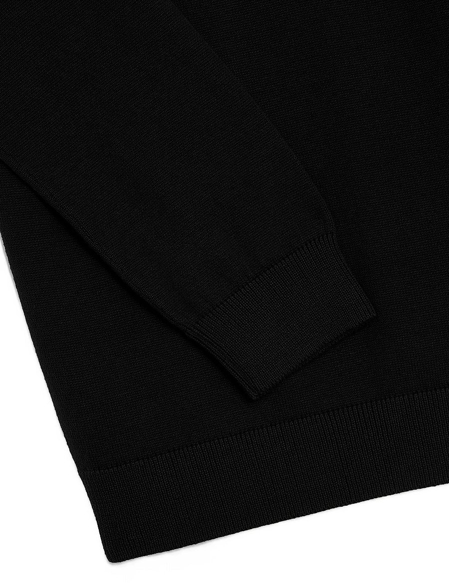 Lyle & Scott - 1/4 Zip Jumper - pullover - jet black - 2