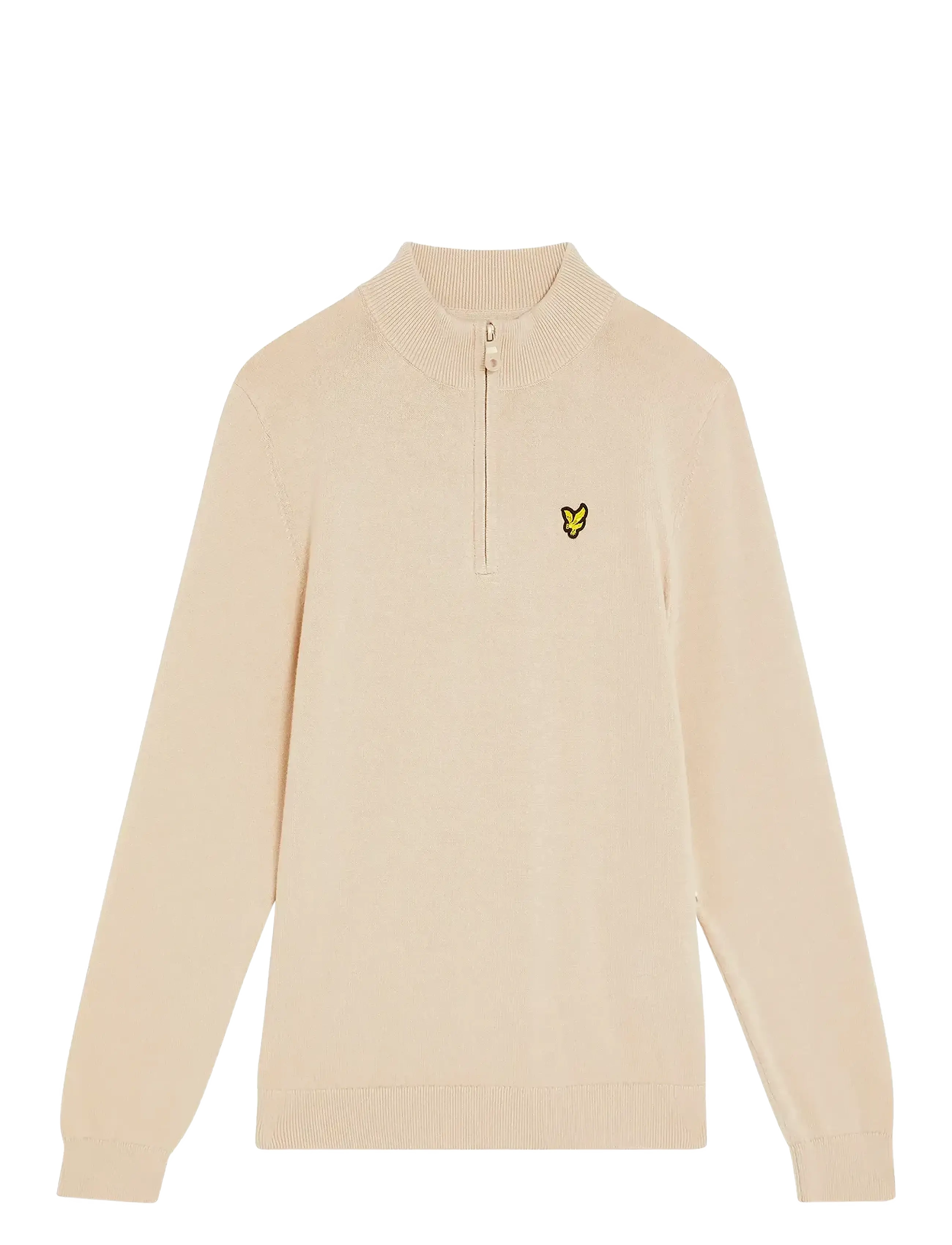 Lyle & Scott 1/4 Zip Jumper - 4 for 3 - PUTTY / cream