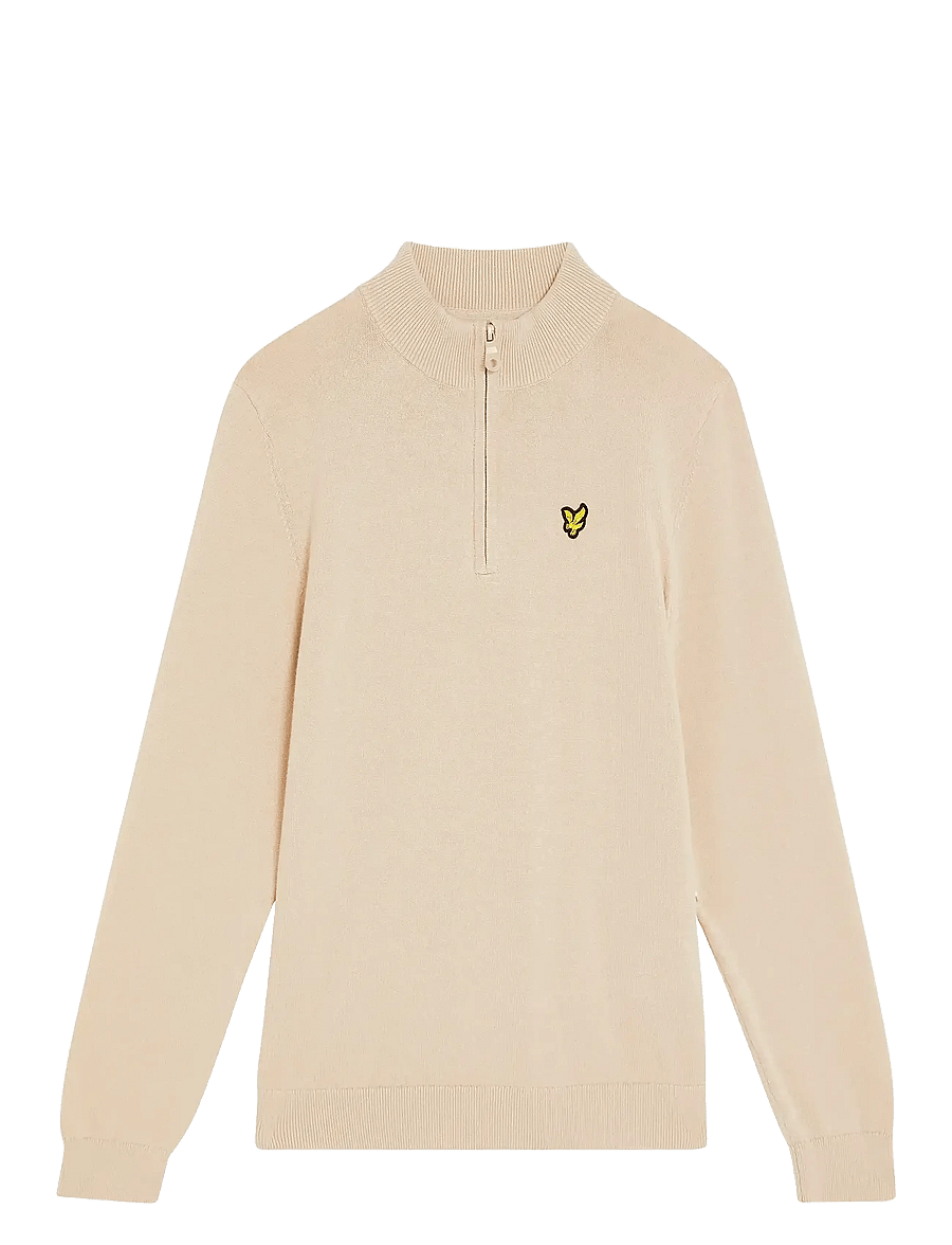 Lyle & Scott - 1/4 Zip Jumper - swetry - putty - 0