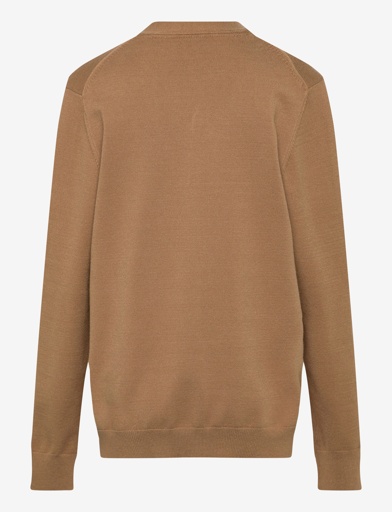 Lyle & Scott - L&S Monogram Button Through Cardigan - cardigans - x851 tigers eye - 1