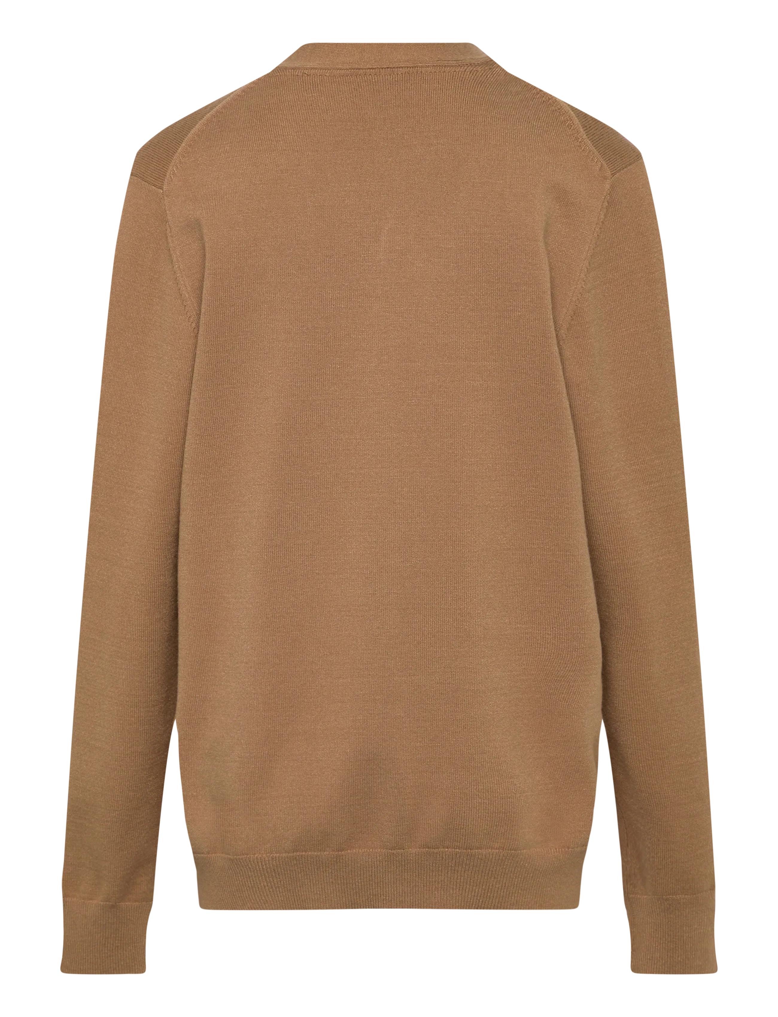 Lyle & Scott - L&S Monogram Button Through Cardigan - cardigans - x851 tigers eye - 1