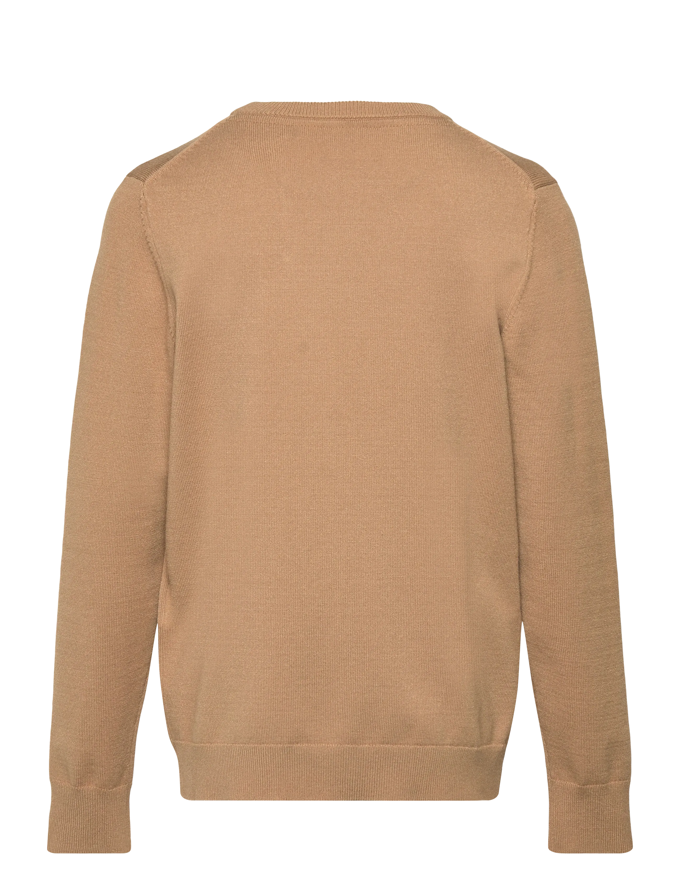 Lyle & Scott - L&S Monogram Crew Neck Jumper - džemprid - x851 tigers eye - 1