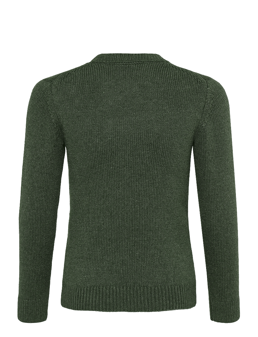 Lyle & Scott - Melange Crew Neck Jumper - pullover - deep depths marl - 1