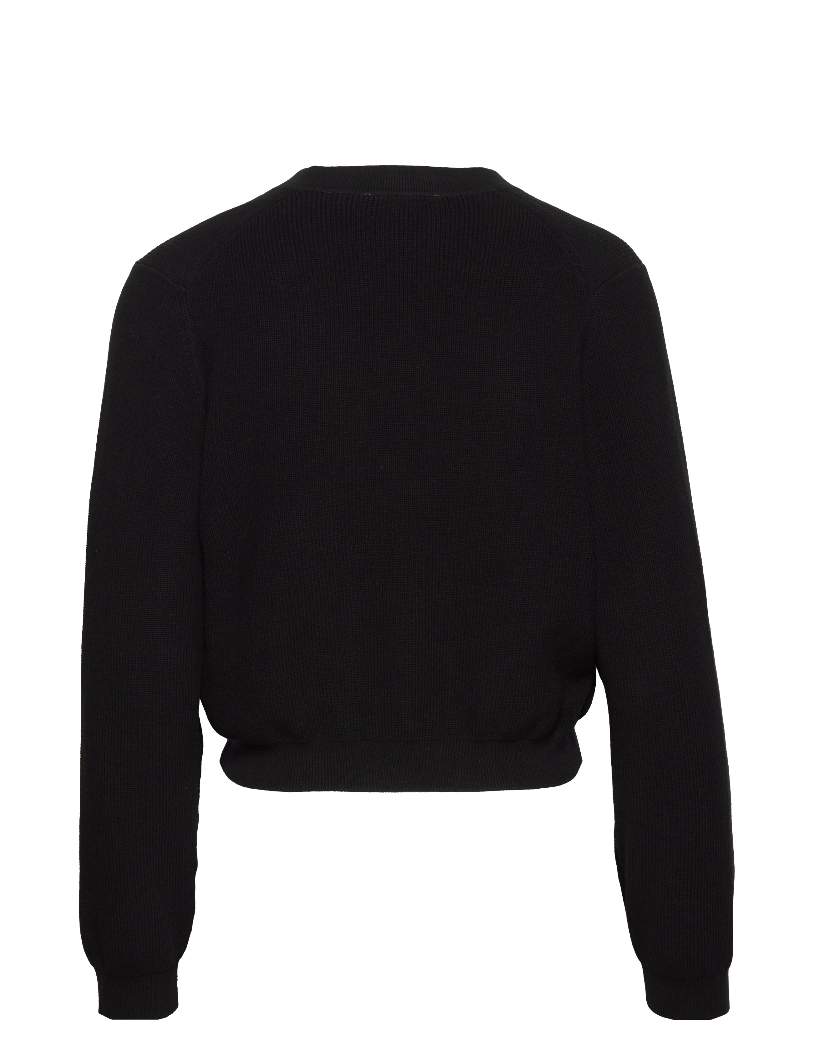 Lyle & Scott - Cropped Cardigan - jet black - 1