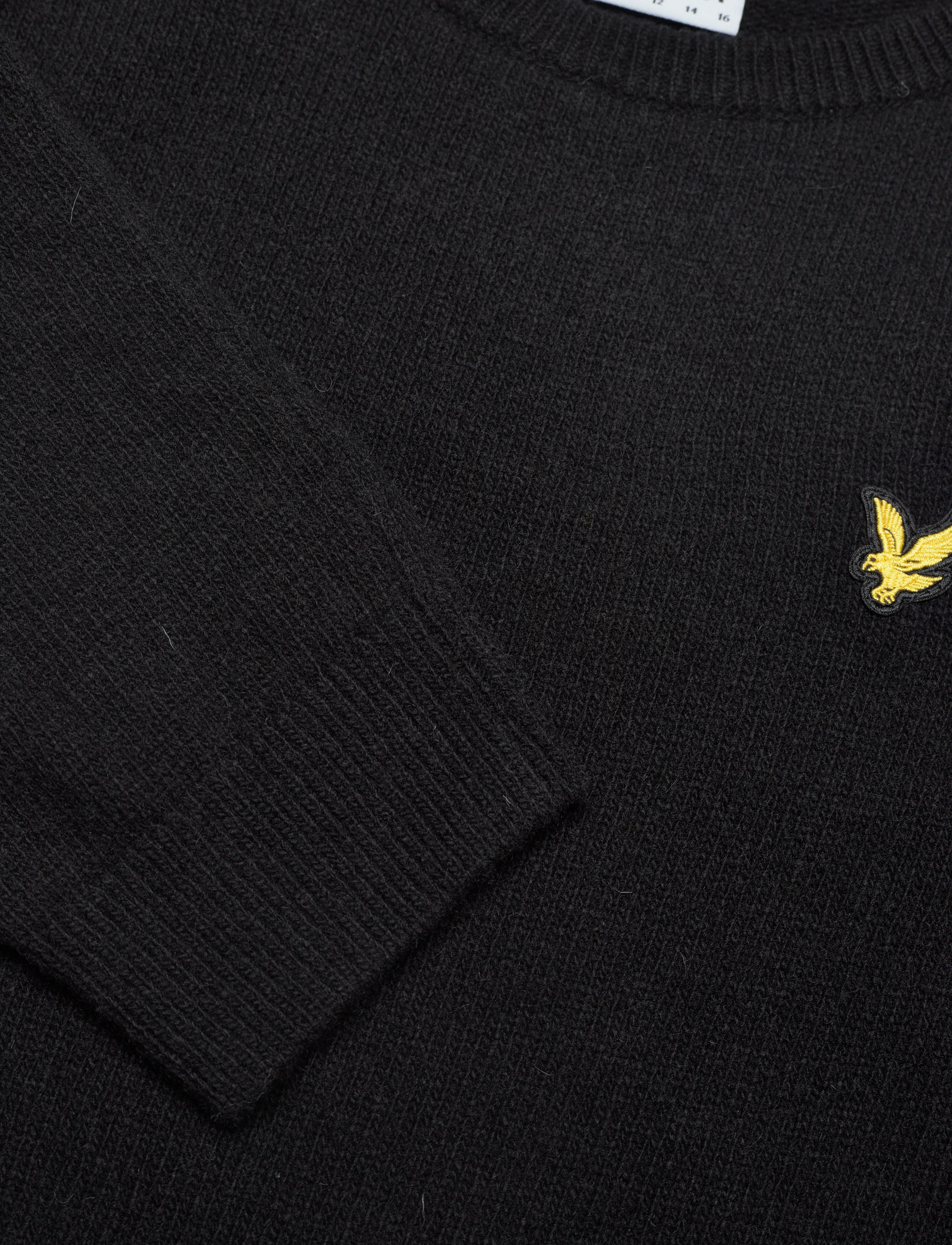 Lyle & Scott - Lambswool Jumper - jet black - 2