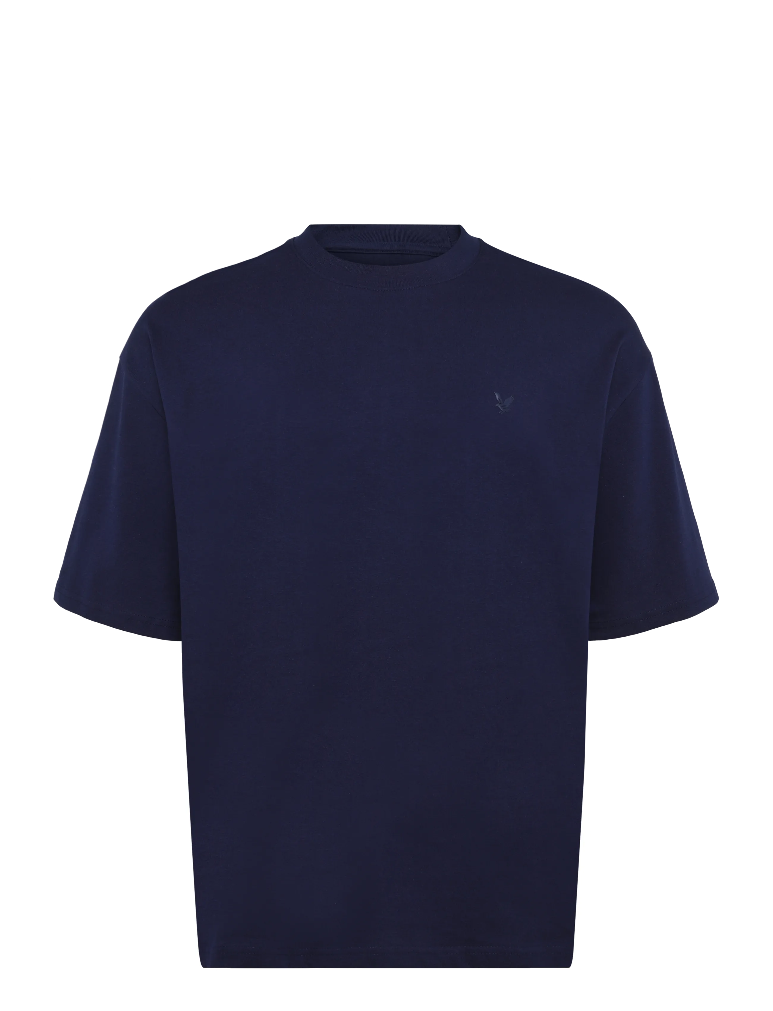 Lyle & Scott 3 Pack Relaxed T-Shirt - Riided - NAVY/MID GREY MARL/WHITE / navy