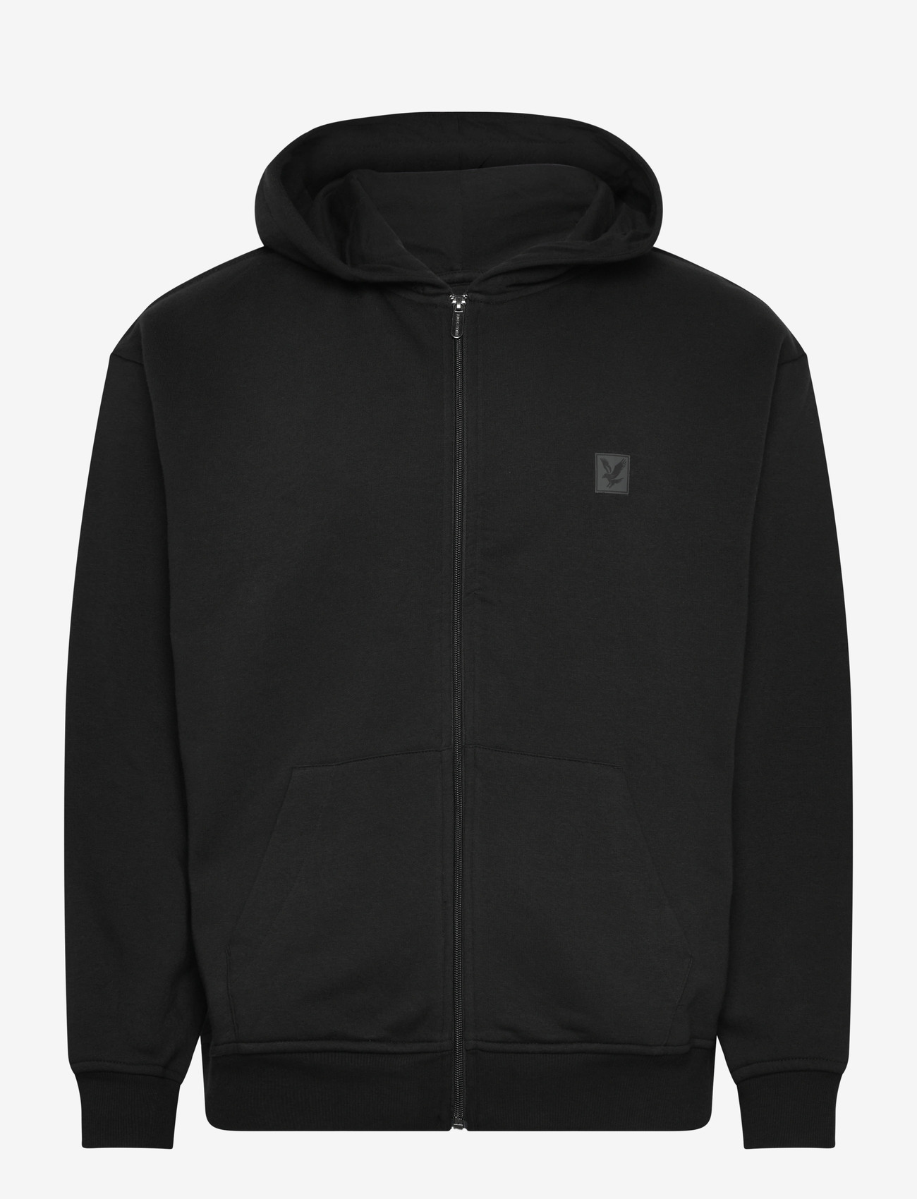 Lyle & Scott - Loungewear Zip Through Hoodie - kapuzenpullover - jet black - 1