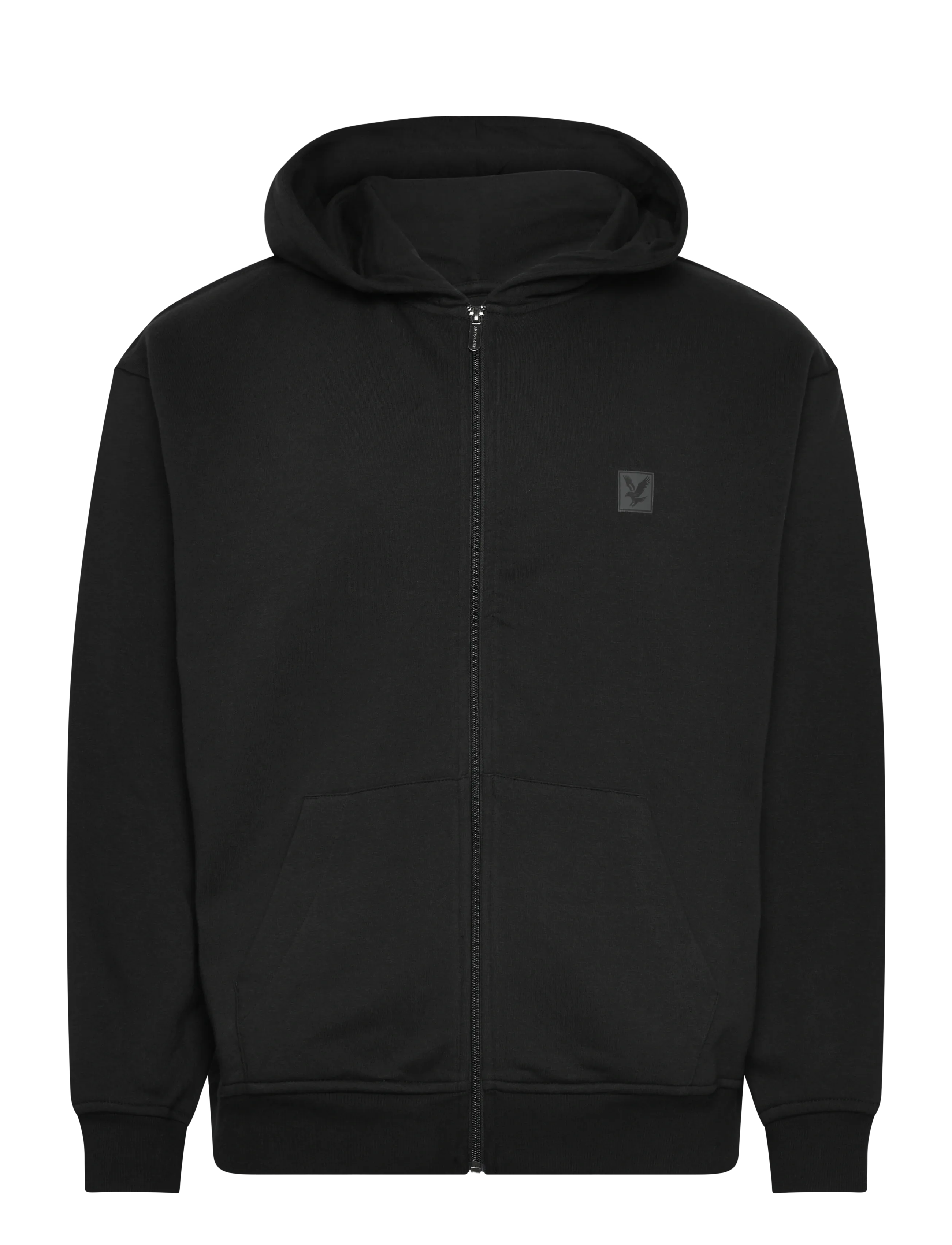 Lyle & Scott Loungewear Zip Through Hoodie - Sweatshirts - JET BLACK / black