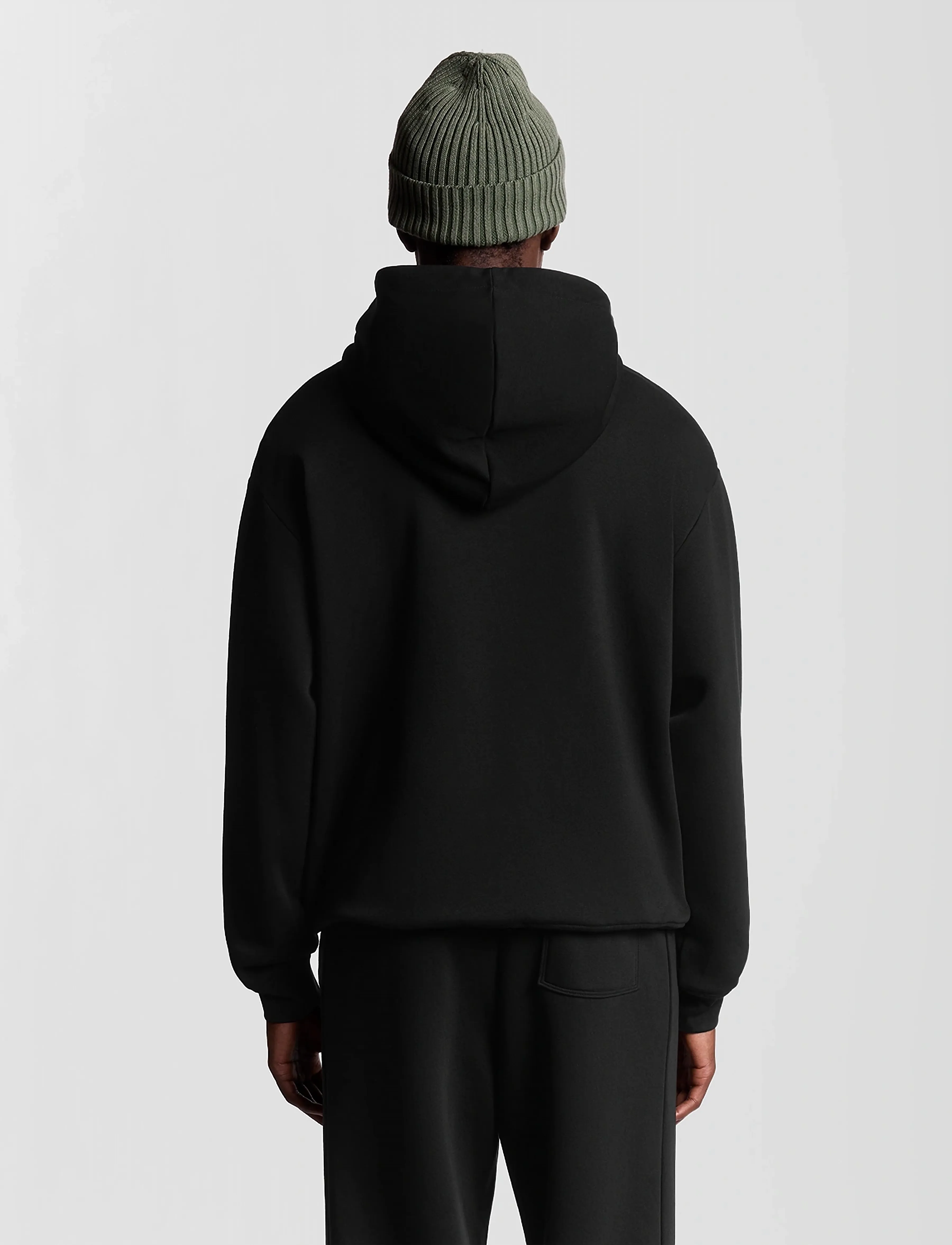 Lyle & Scott - Loungewear Zip Through Hoodie - hættetrøjer - jet black - 3
